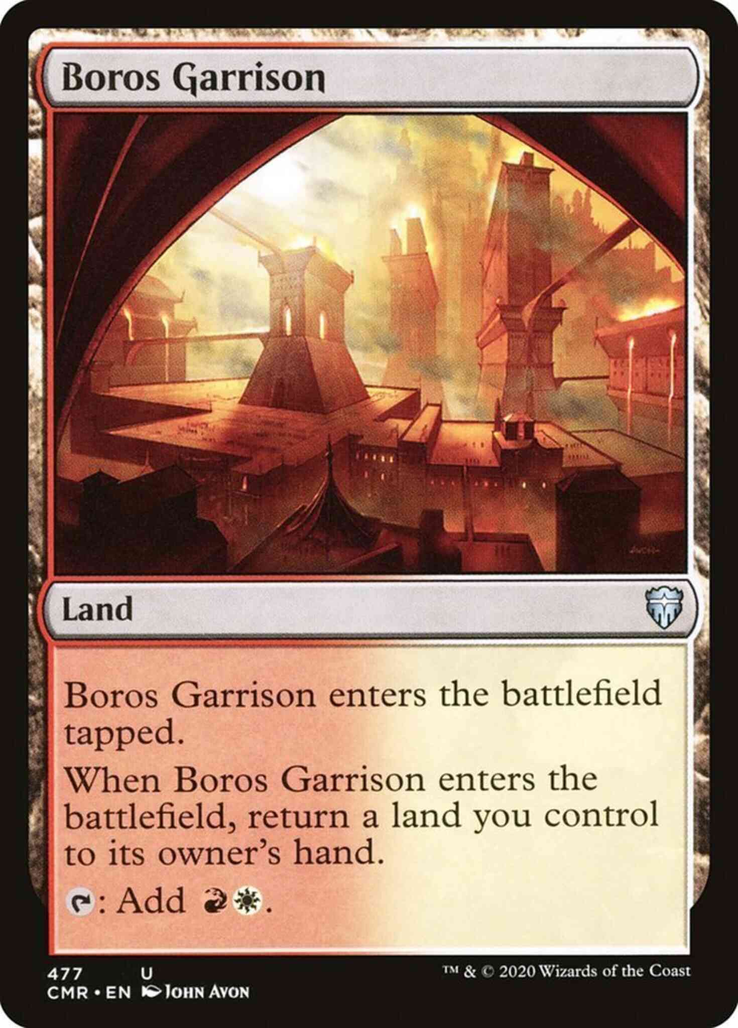 Boros Garrison [477] [Commander Legends] [Non-Foil]