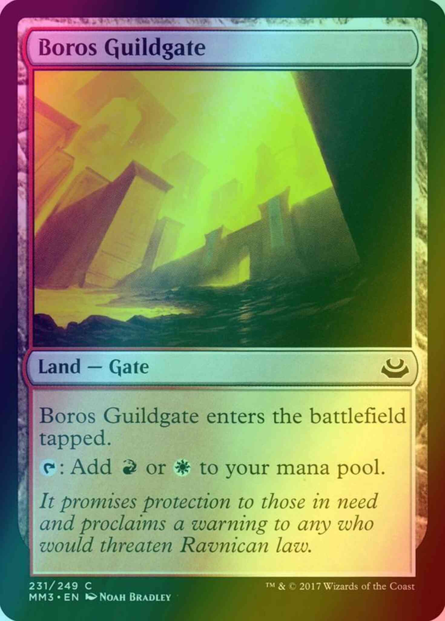 Boros Guildgate [231] [Modern Masters 2017] [Foil]