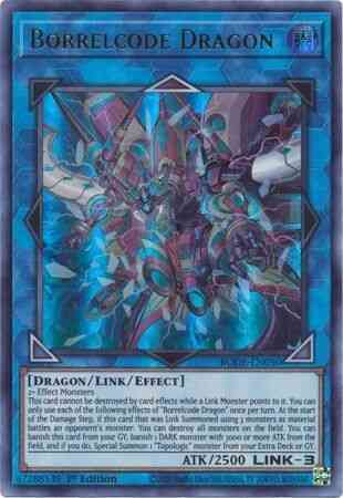 Borrelcode Dragon - BODE-EN050 - Ultra Rare - 1st Edition