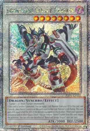 Borreload Savage Dragon - RA01-EN033 - Quarter Century Secret Rare - 1st Edition