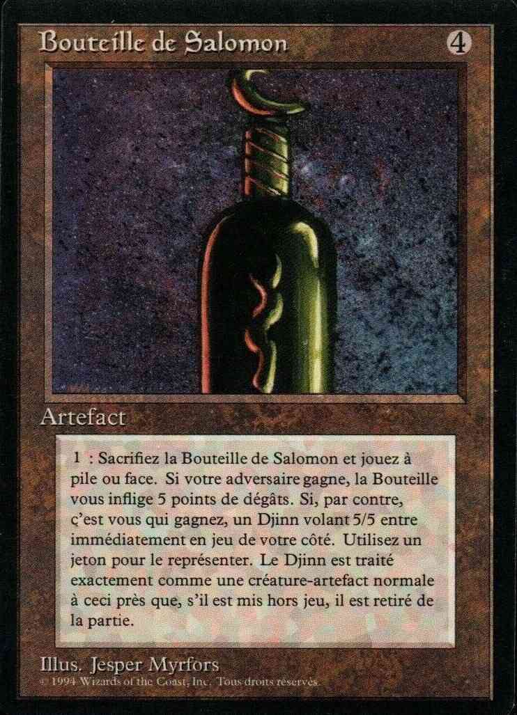 Bottle of Suleiman - French [237] [Foreign Black Border: French] [Non-Foil]