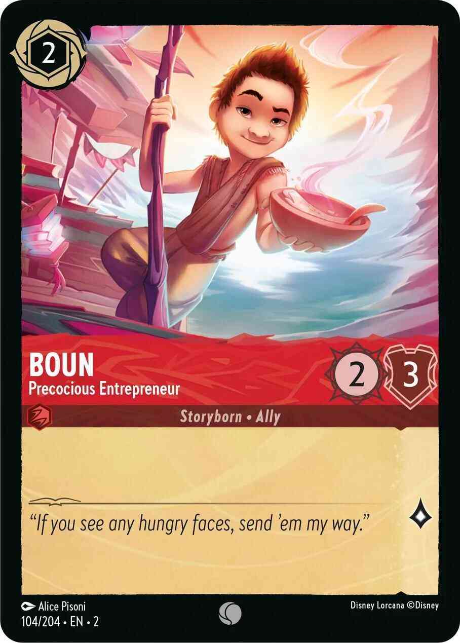 Boun - Precocious Entrepreneur - 104/204 [Rise Of The Floodborn] [Cold Foil]