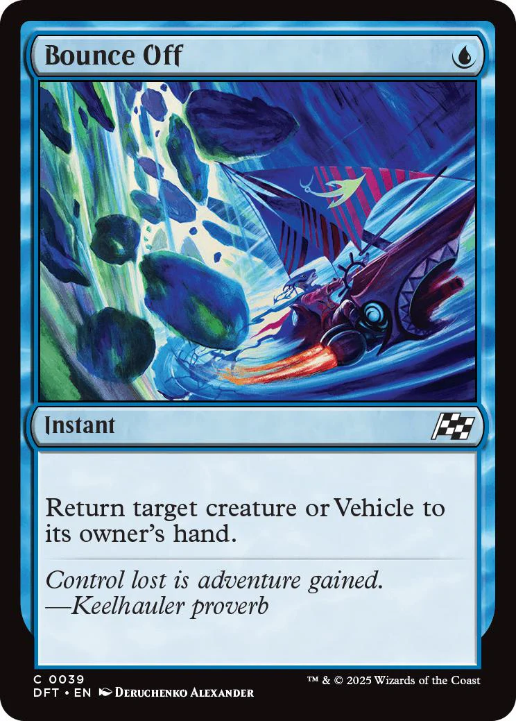 Bounce Off [39] [Aetherdrift] [Non-Foil]