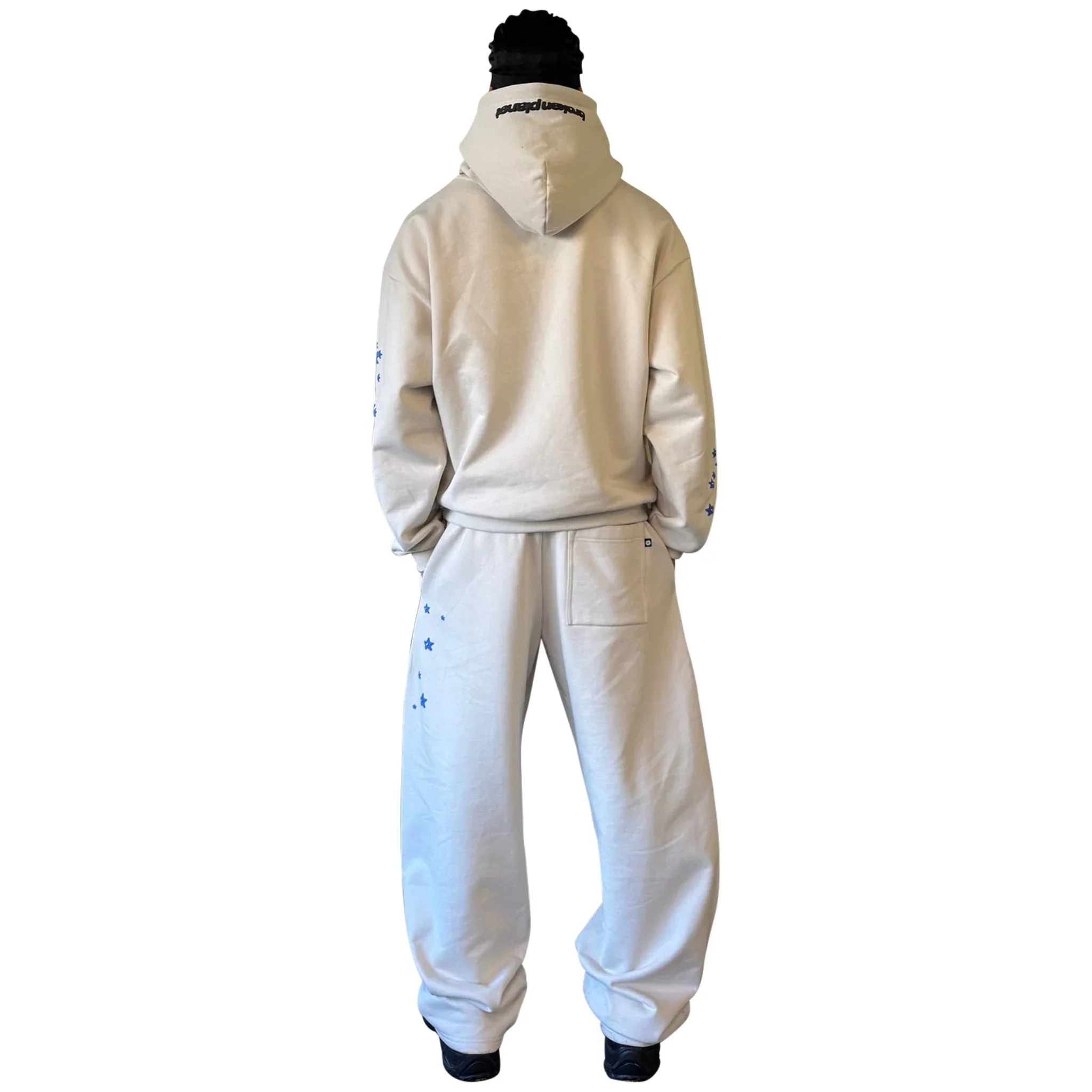 Broken Planet All The Stars Ivory White Hoodie - Image 2