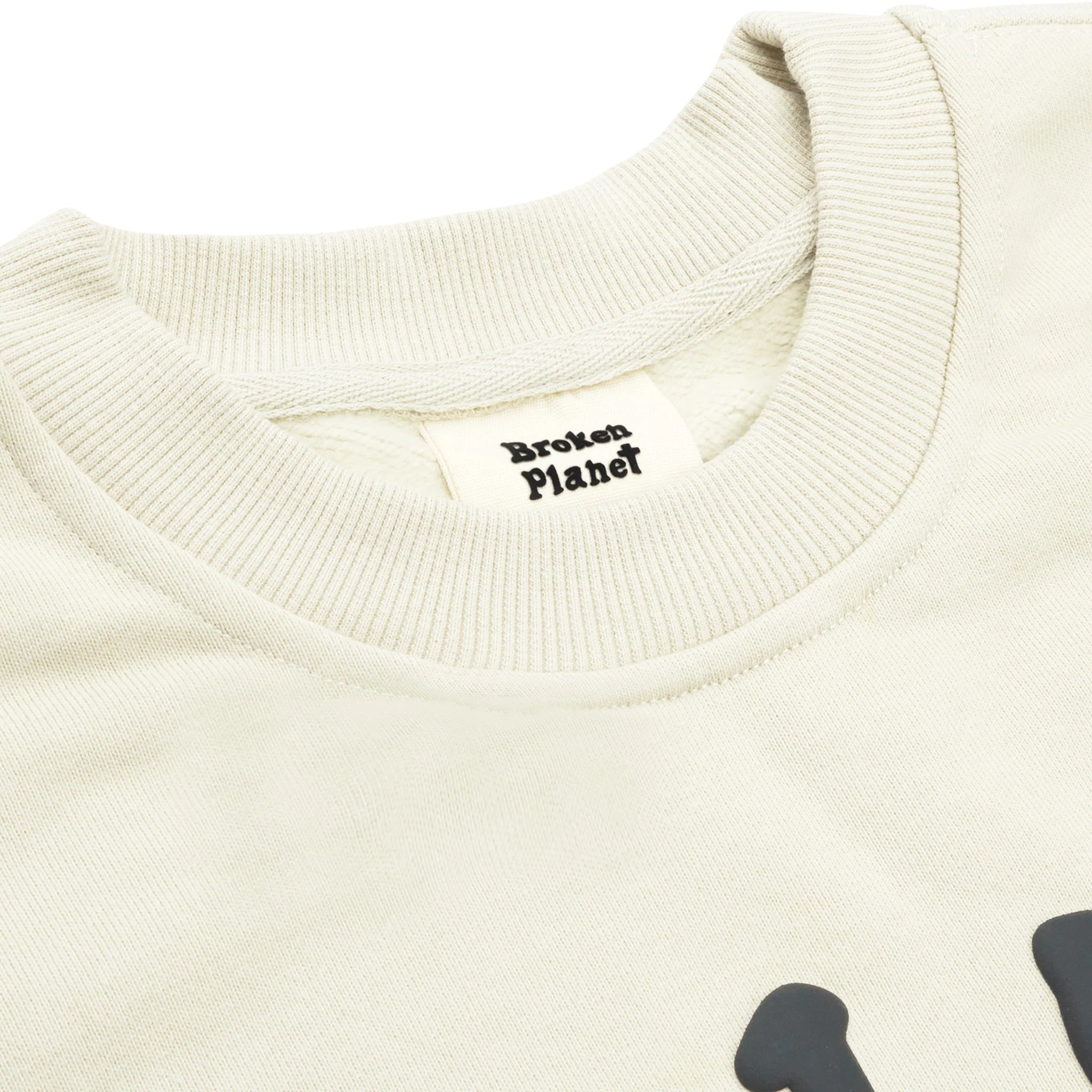 Broken Planet Find Your Balance Bone White Crewneck - Image 3