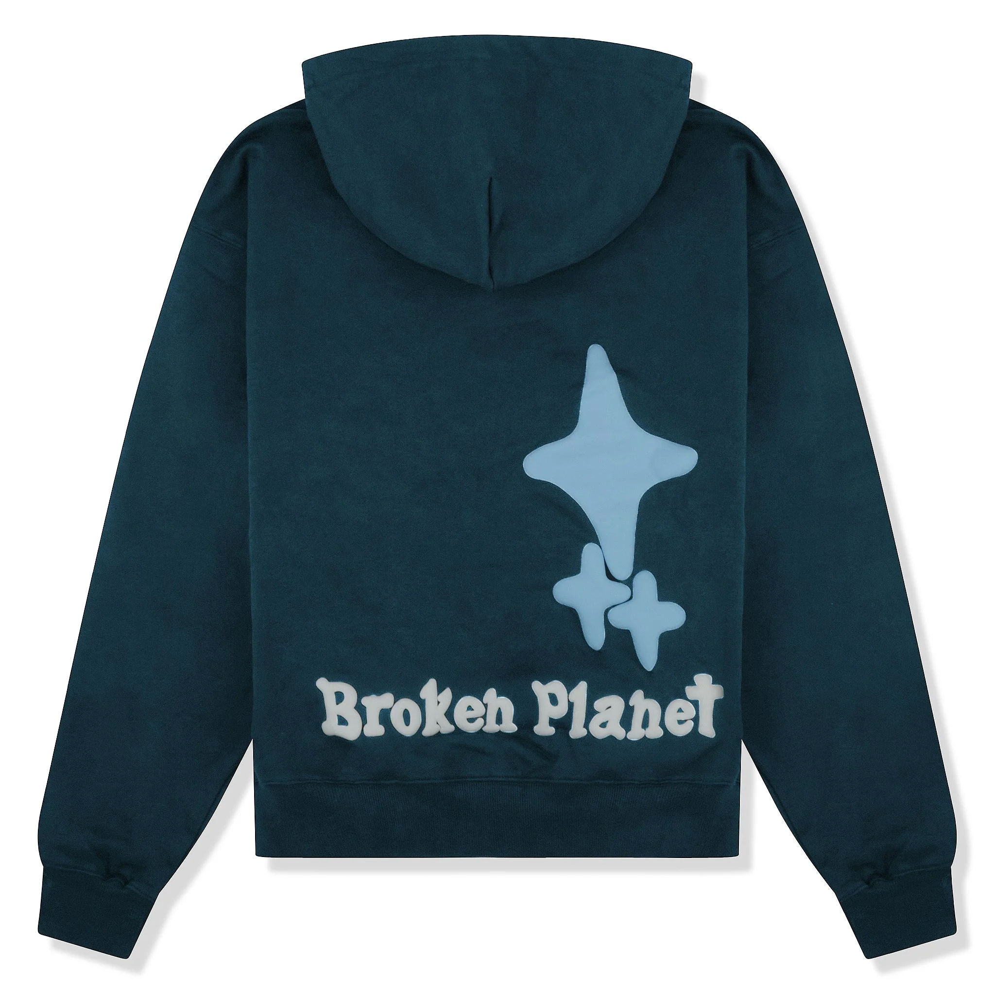 Broken Planet The Madness Never Ends Navy Hoodie - Image 2