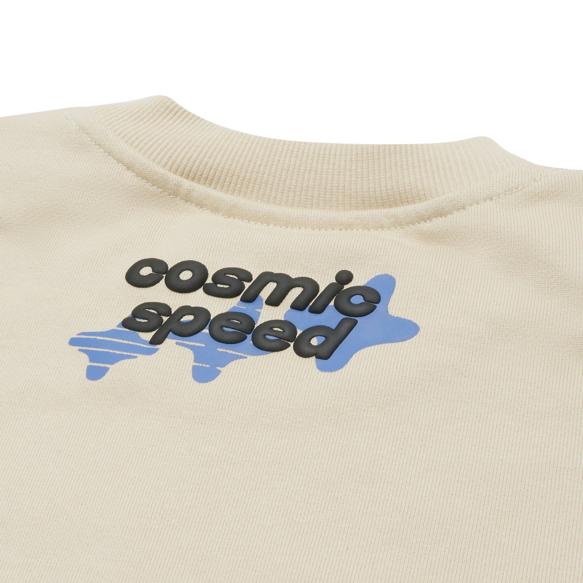 Broken Planet Performance Bone White Crewneck - Image 4