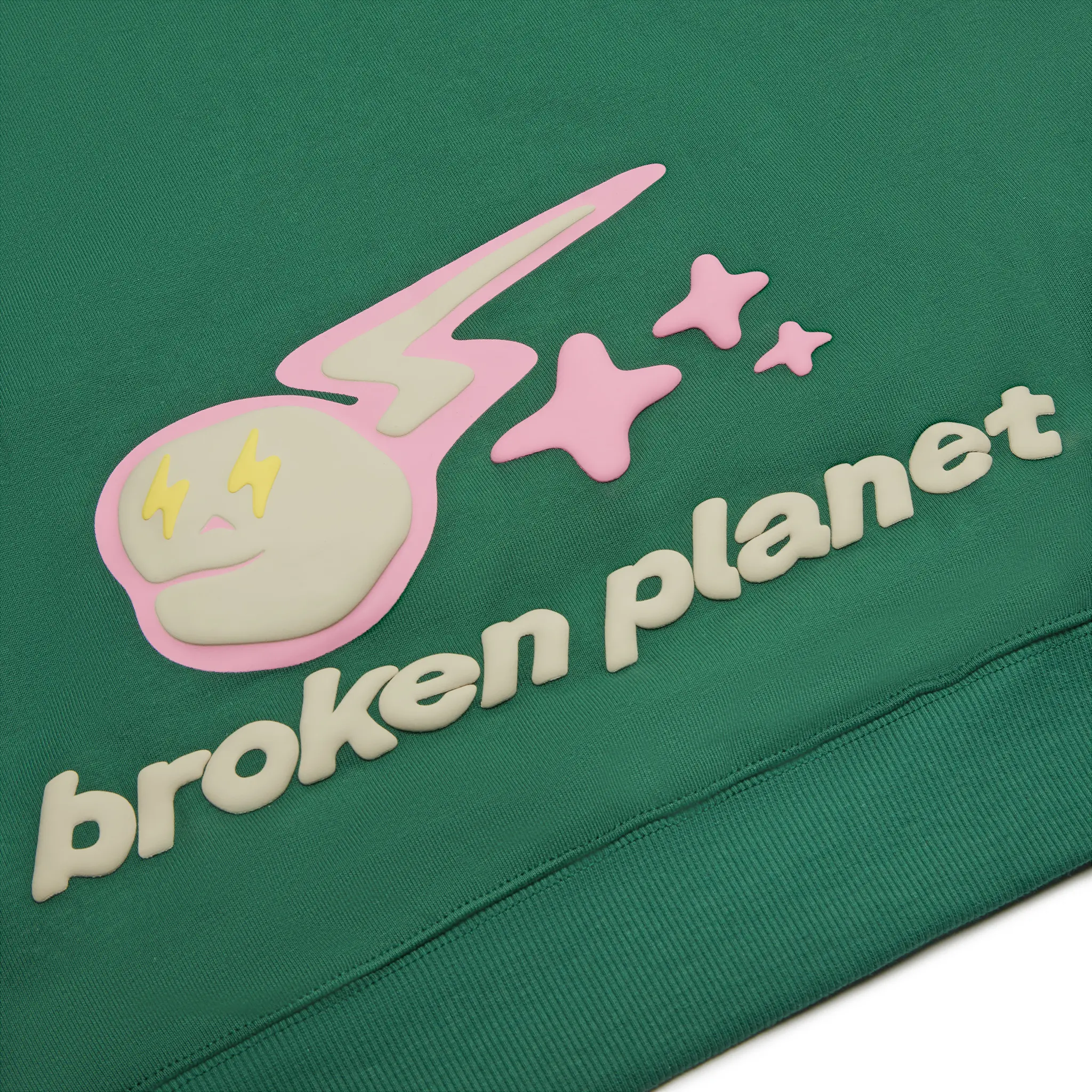 Broken Planet Speed Of Light Hoodie Malachite Green - Image 4