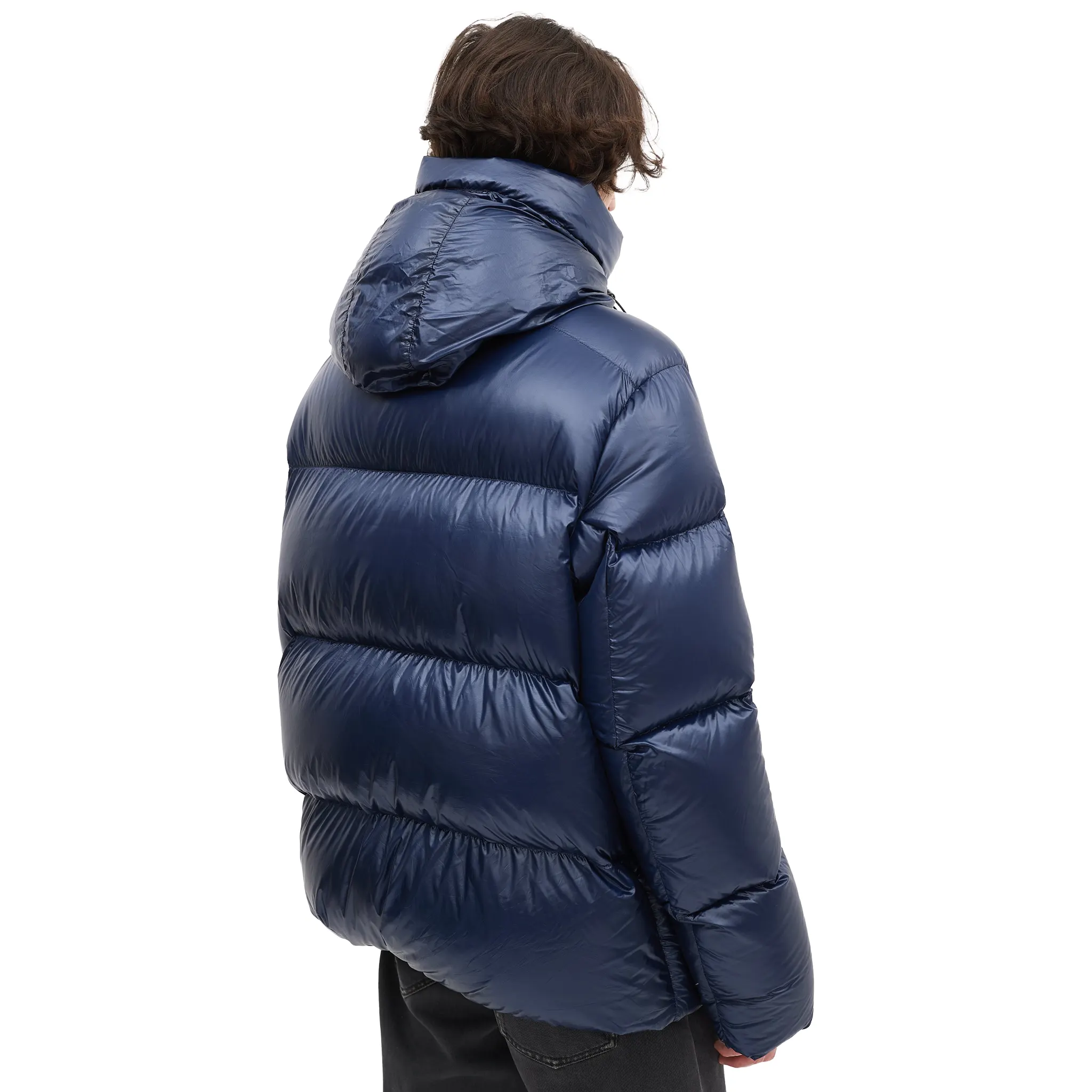 Canada Goose Down & Nylon Crofton Navy Puffer Jacket - Image 2