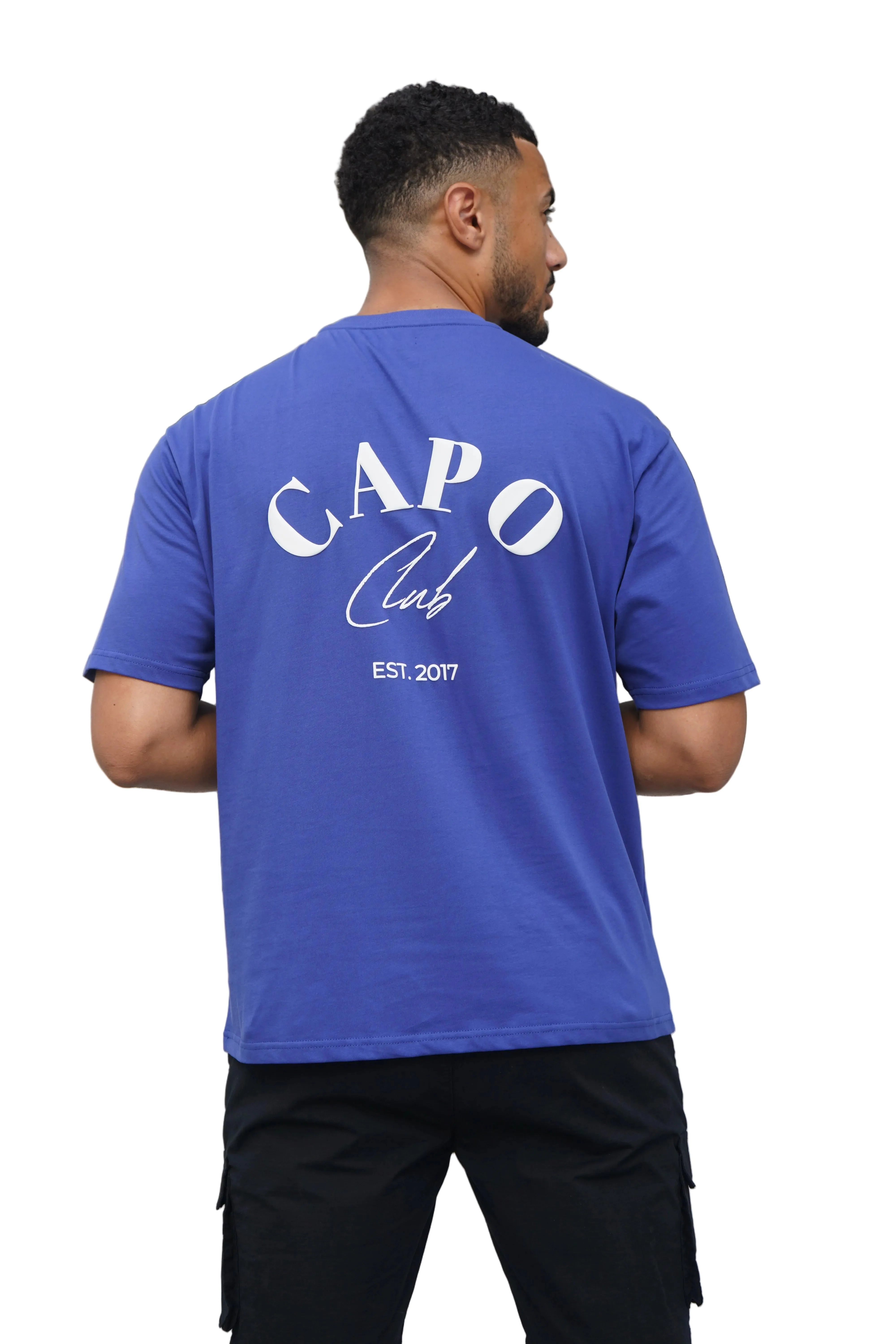 CAPO Beach Cobalt Club Blue T-Shirt - Image 2