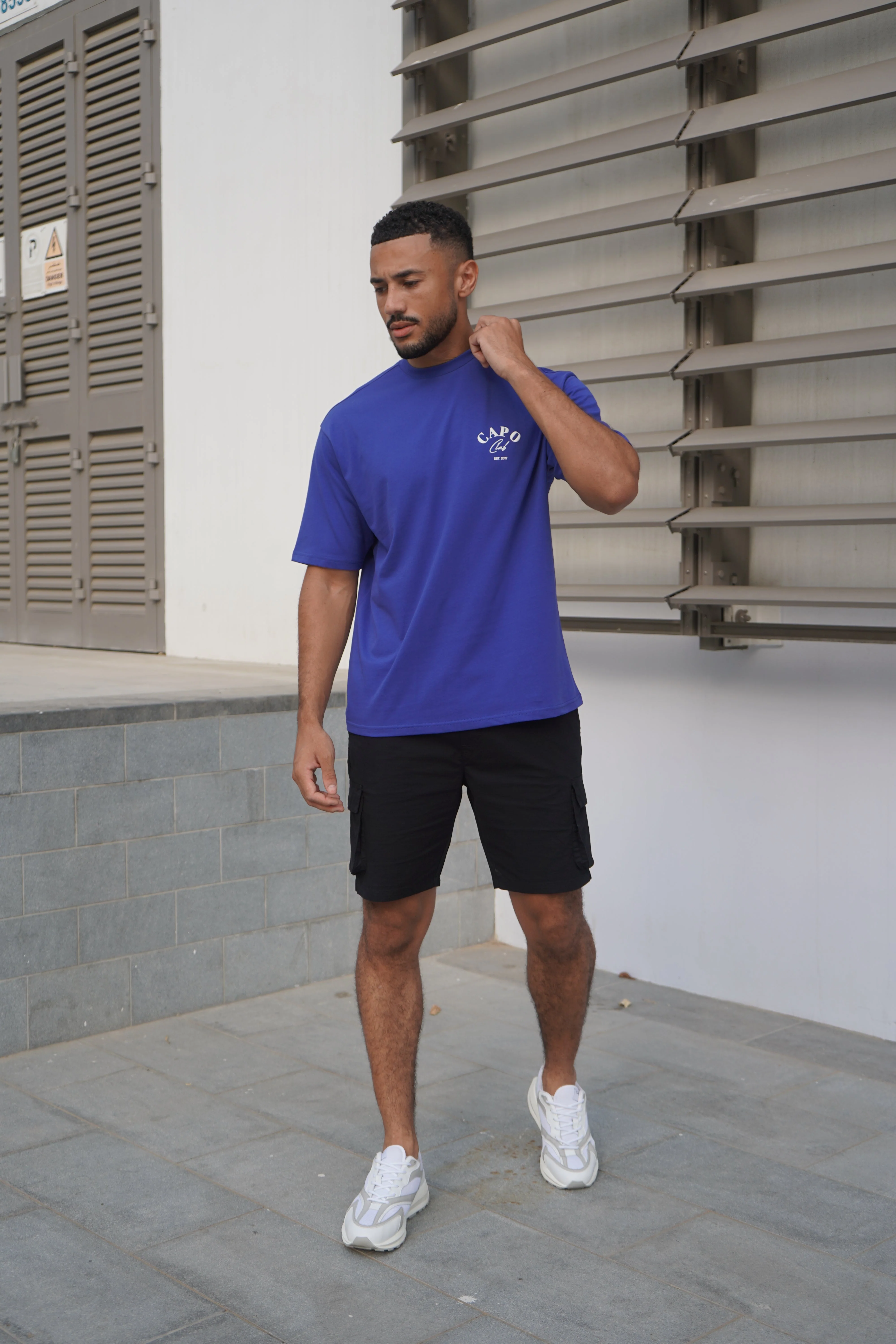CAPO Beach Cobalt Club Blue T-Shirt - Image 6