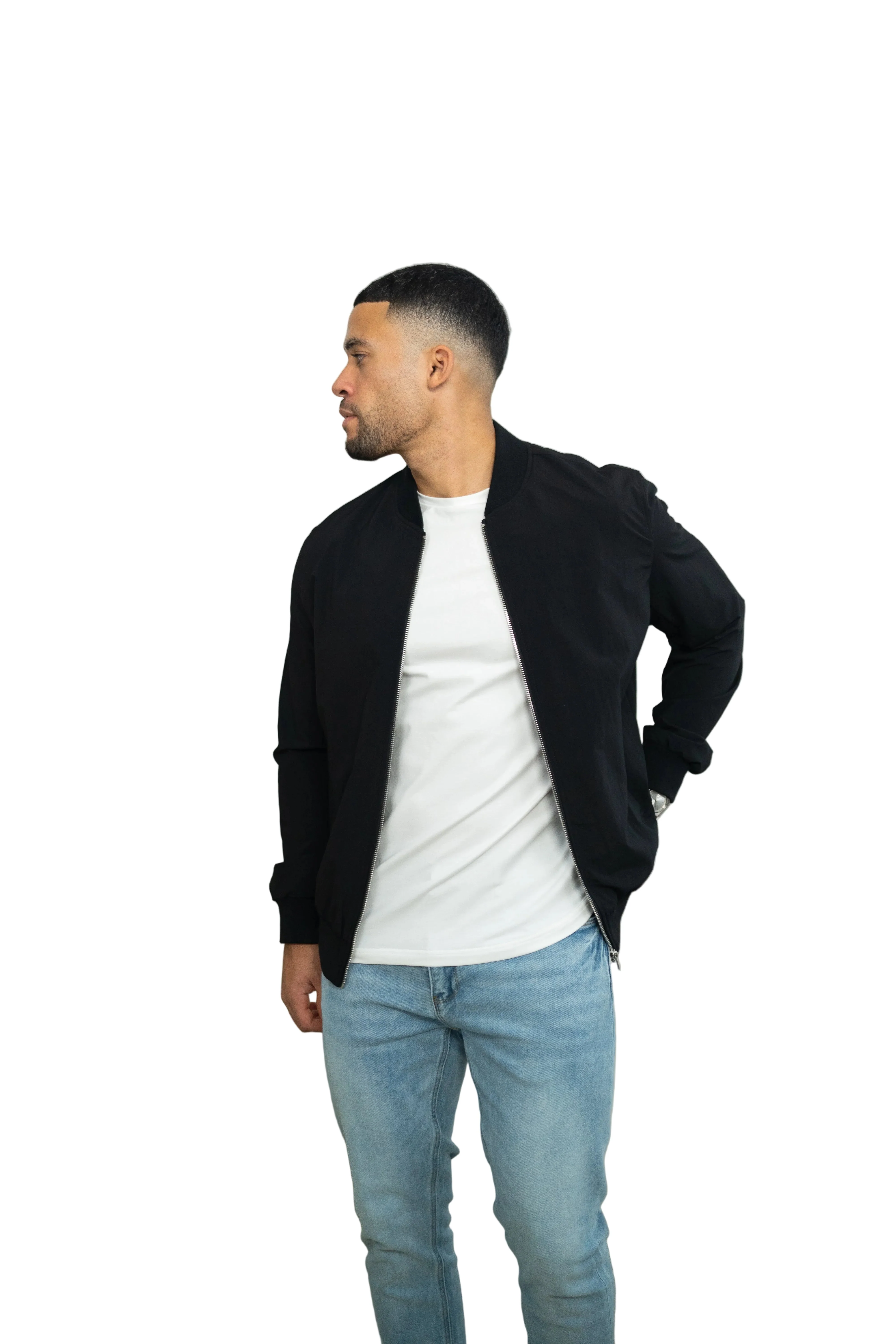 CAPO Bomber Black Jacket