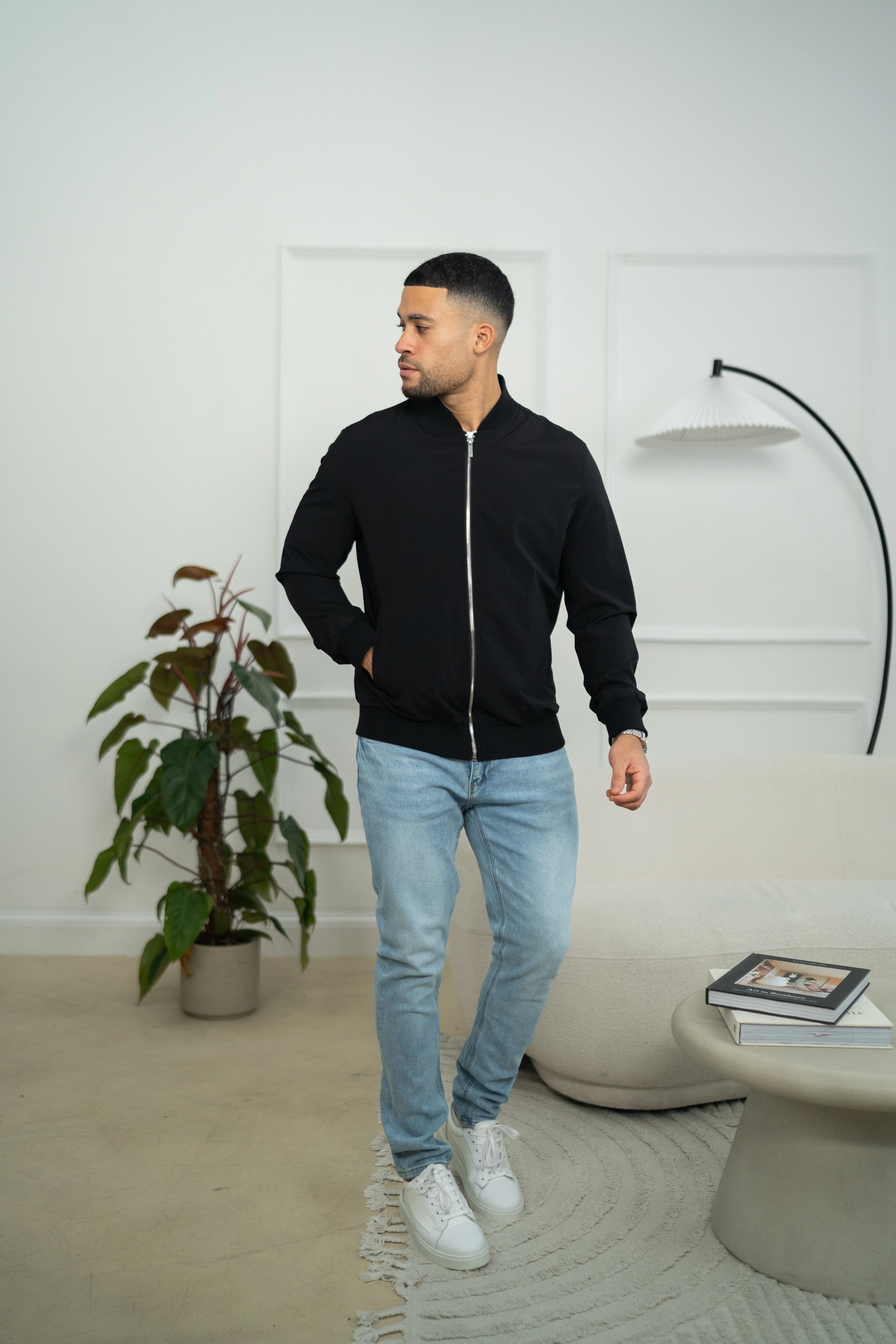 CAPO Bomber Black Jacket - Image 2