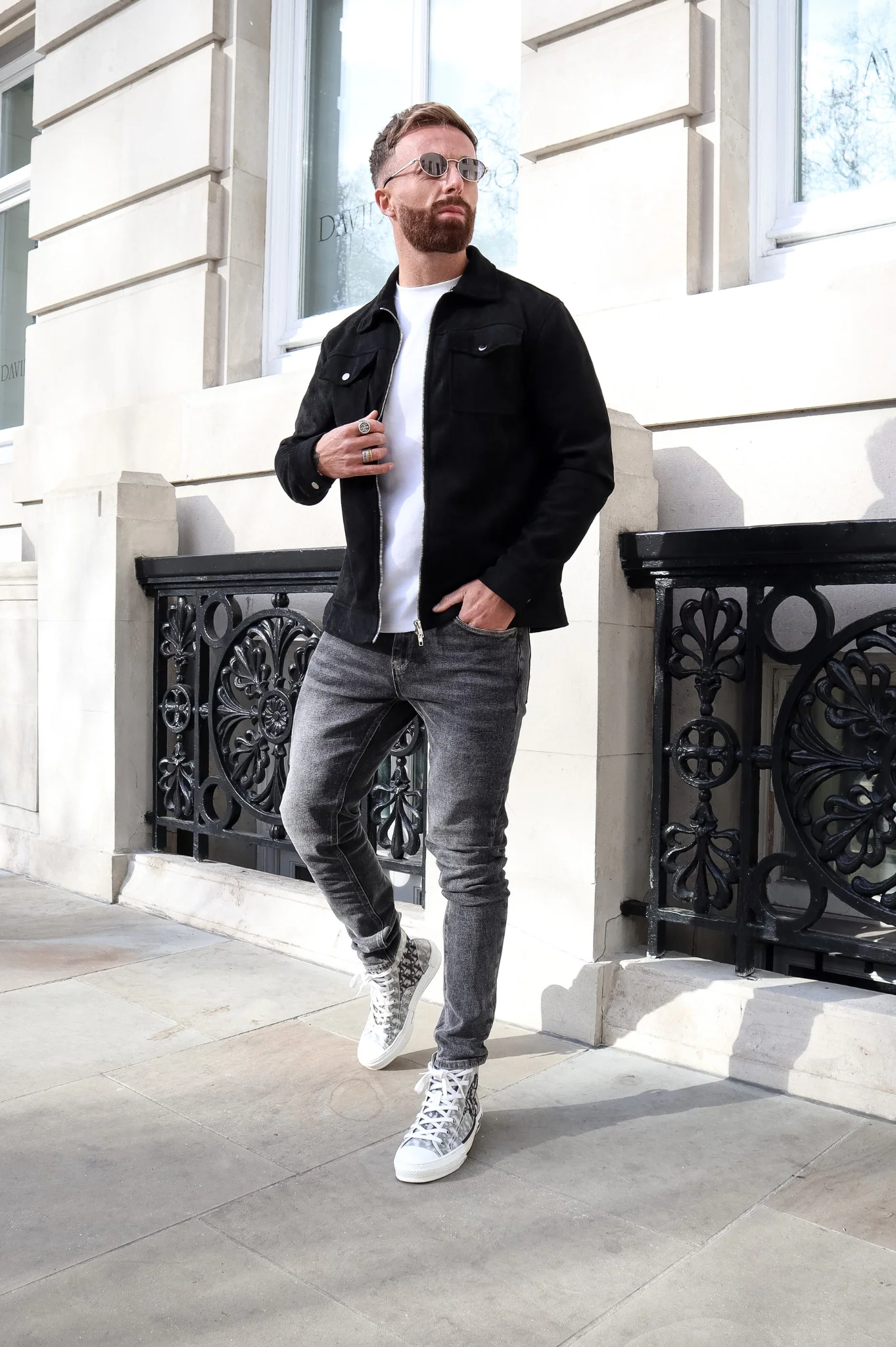 CAPO Black Suede Jacket - Image 4