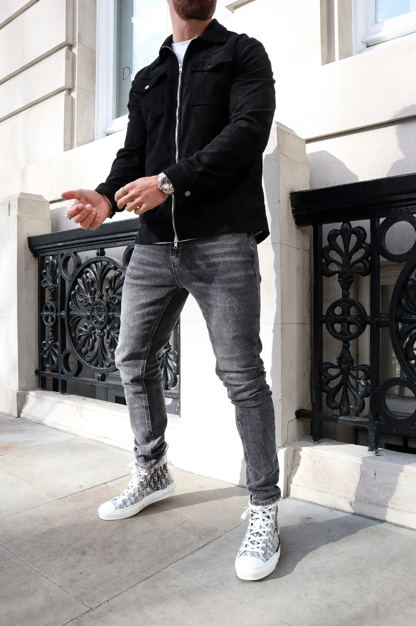 CAPO Black Suede Jacket - Image 5