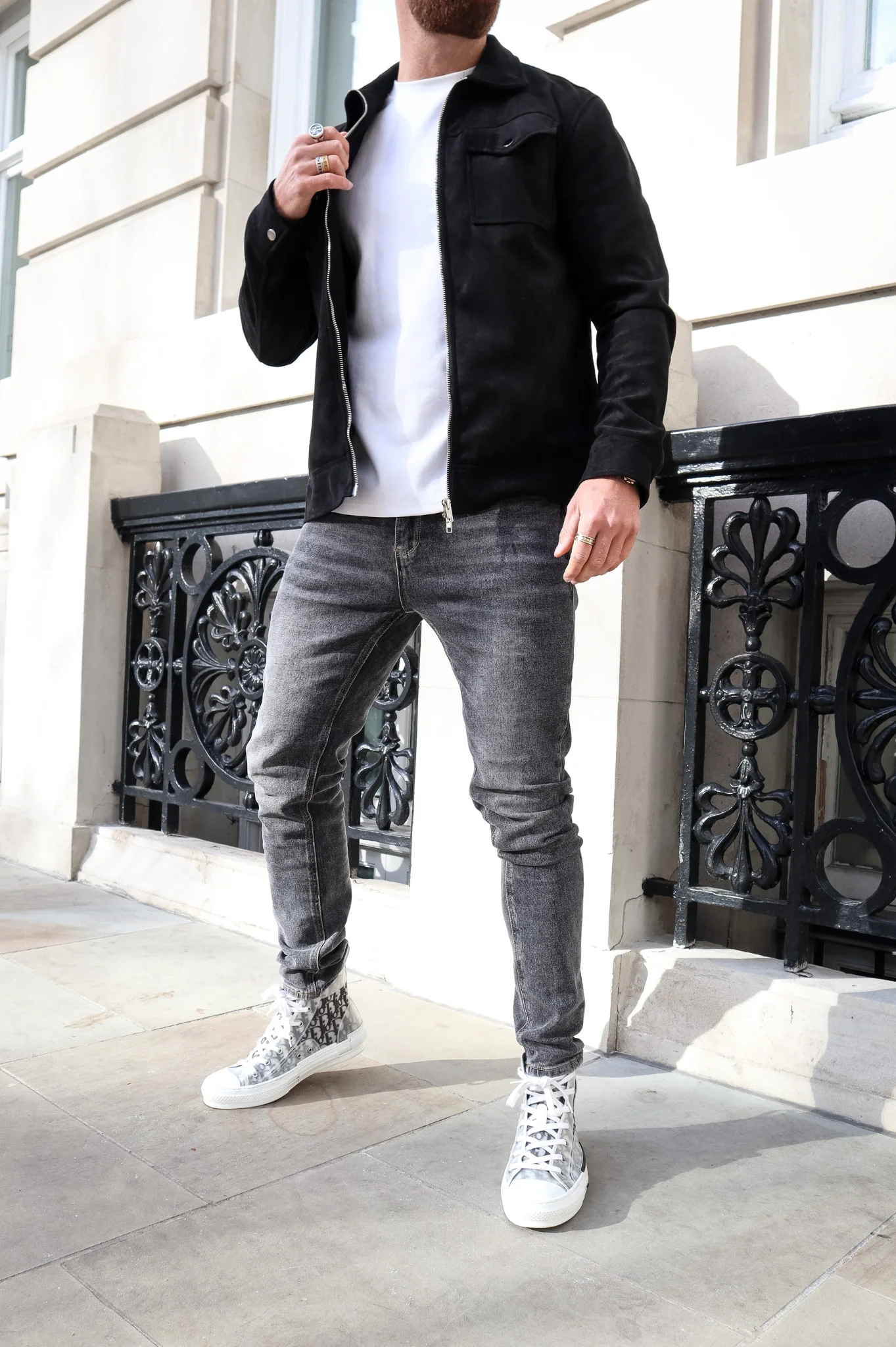 CAPO Black Suede Jacket - Image 6