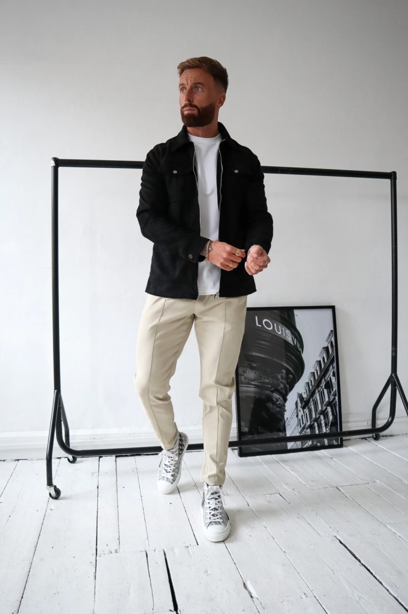 CAPO Black Suede Jacket - Image 8