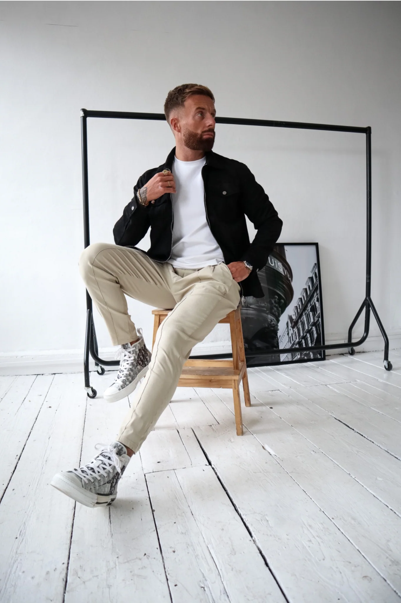 CAPO Black Suede Jacket - Image 9
