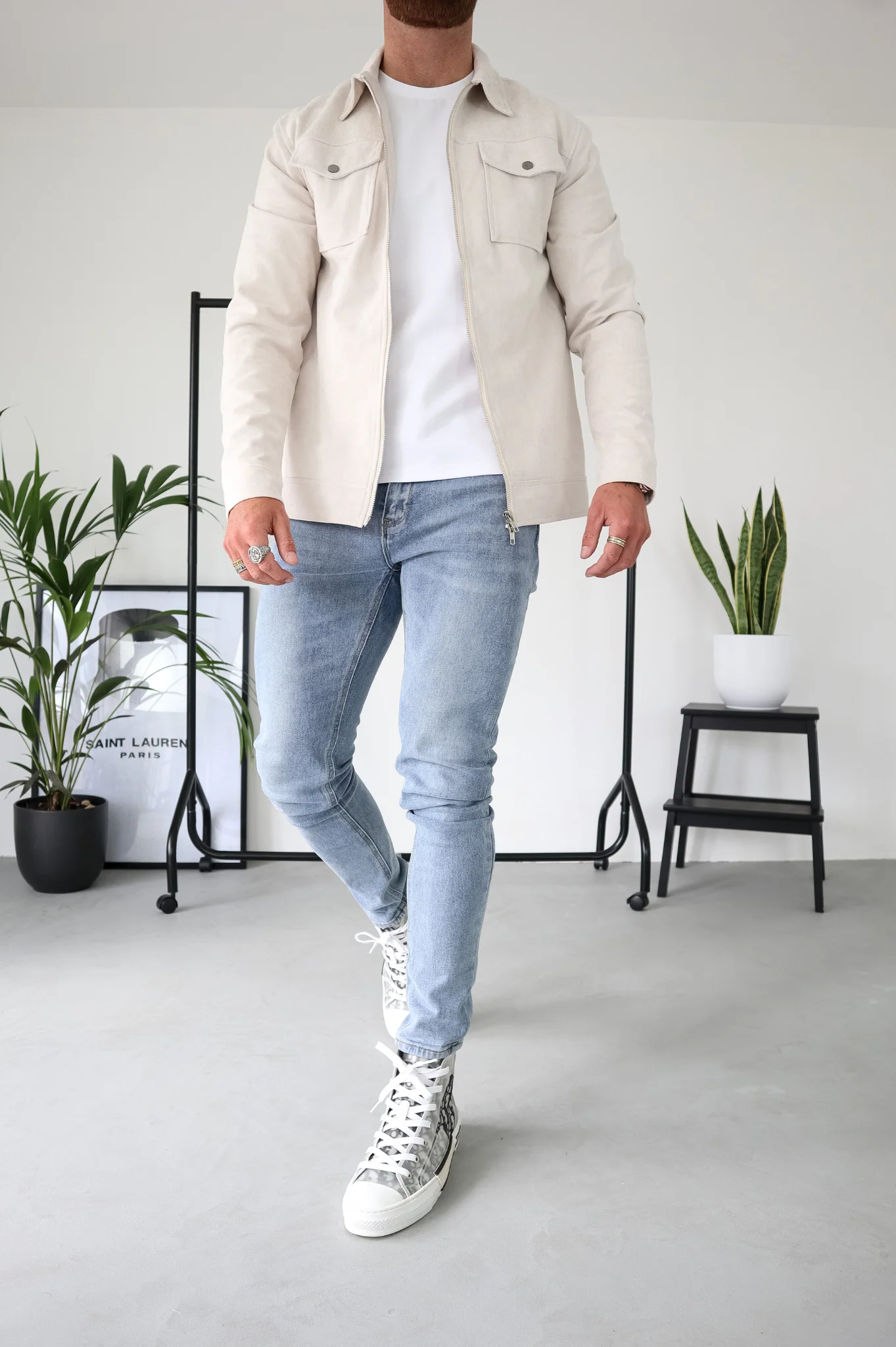 CAPO Suede Stone Jacket - Image 2