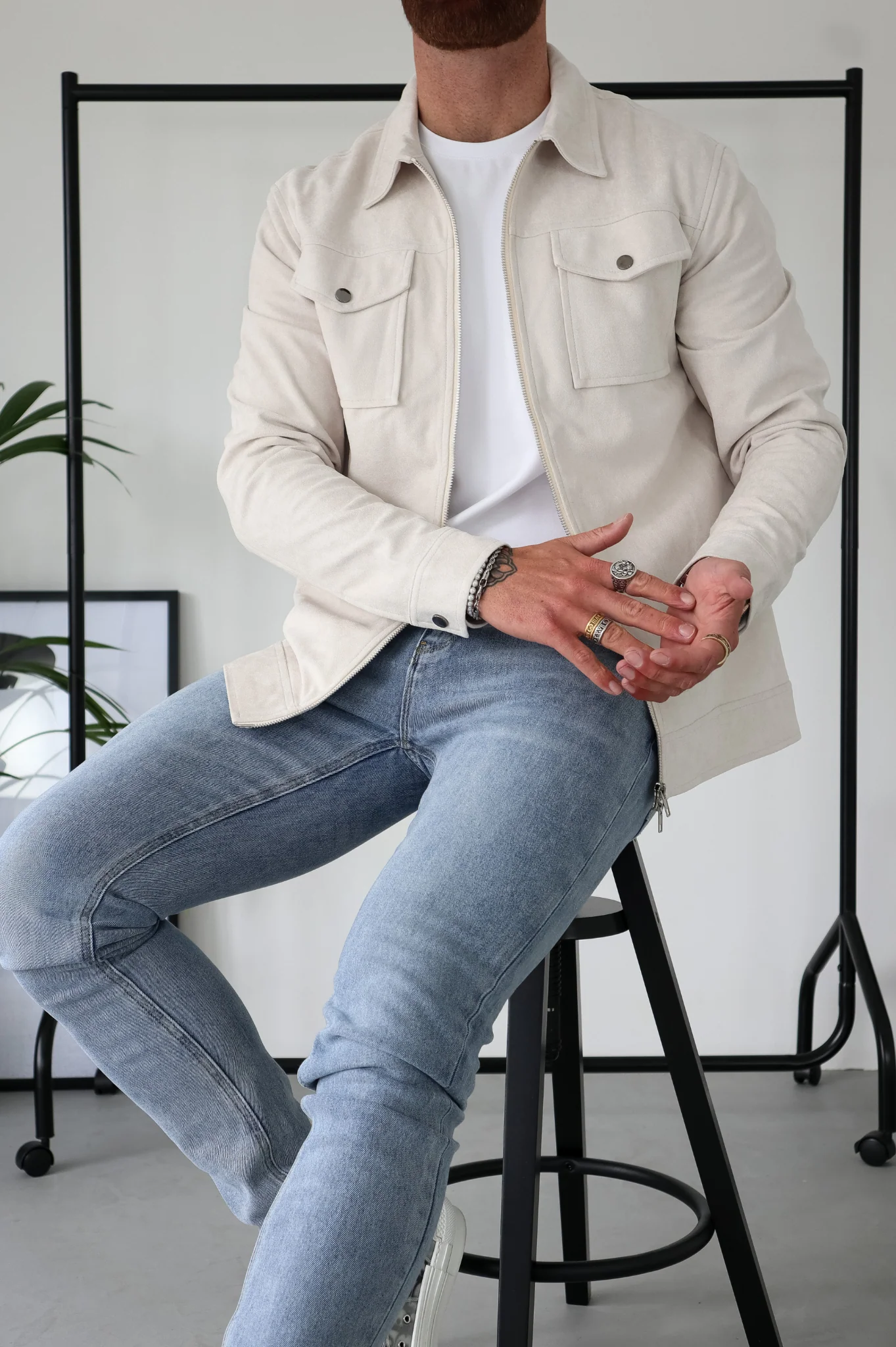 CAPO Suede Stone Jacket - Image 3