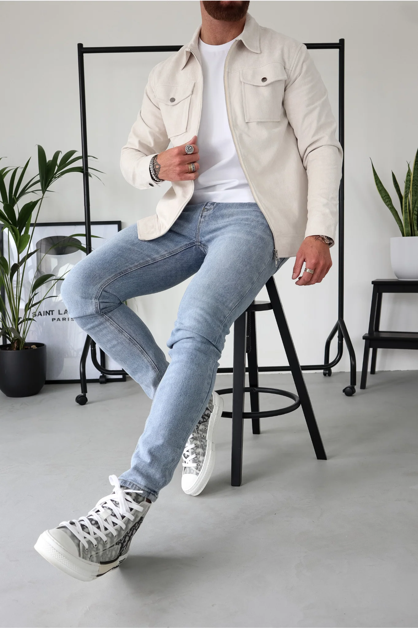 CAPO Suede Stone Jacket - Image 6