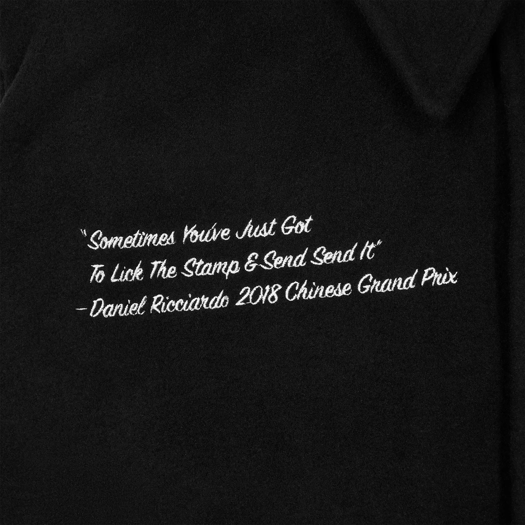 Carsicko Racing Club Black Varsity Jacket - Image 5