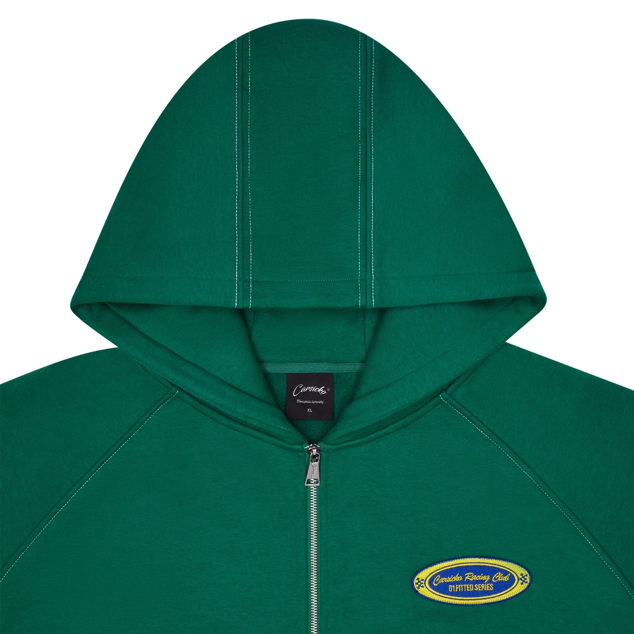 Carsicko Racing Club Green Hoodie - Image 4