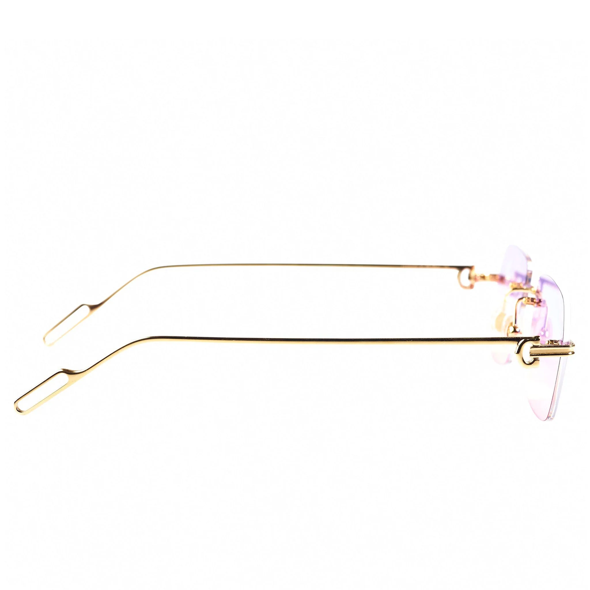 Cartier Eyewear Custom CT0113O-001 Panthere De Cartier Rimless Sunglasses - Image 2