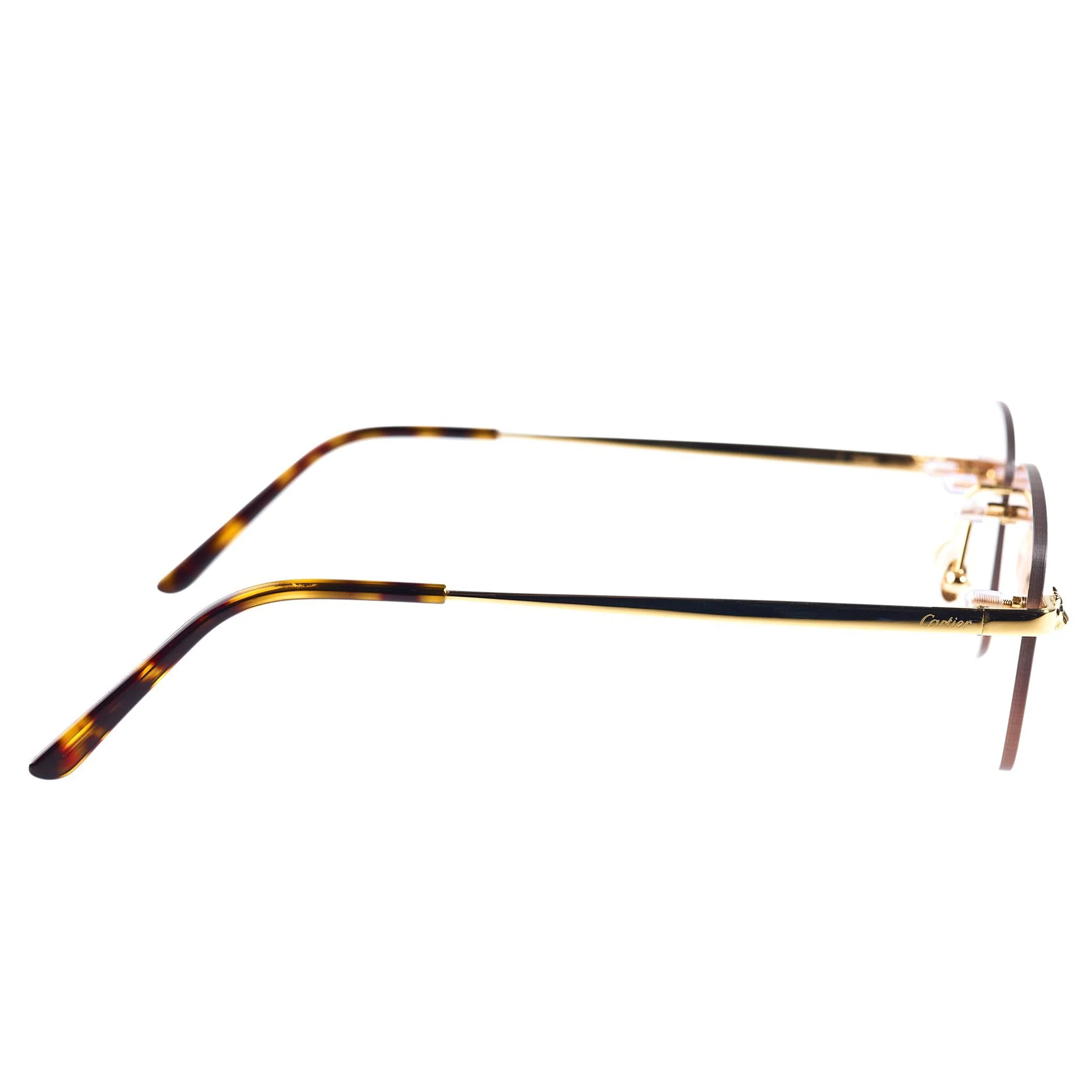 Cartier Eyewear Custom CT01480 Panthere De Cartier Rimless Sunglasses - Image 2