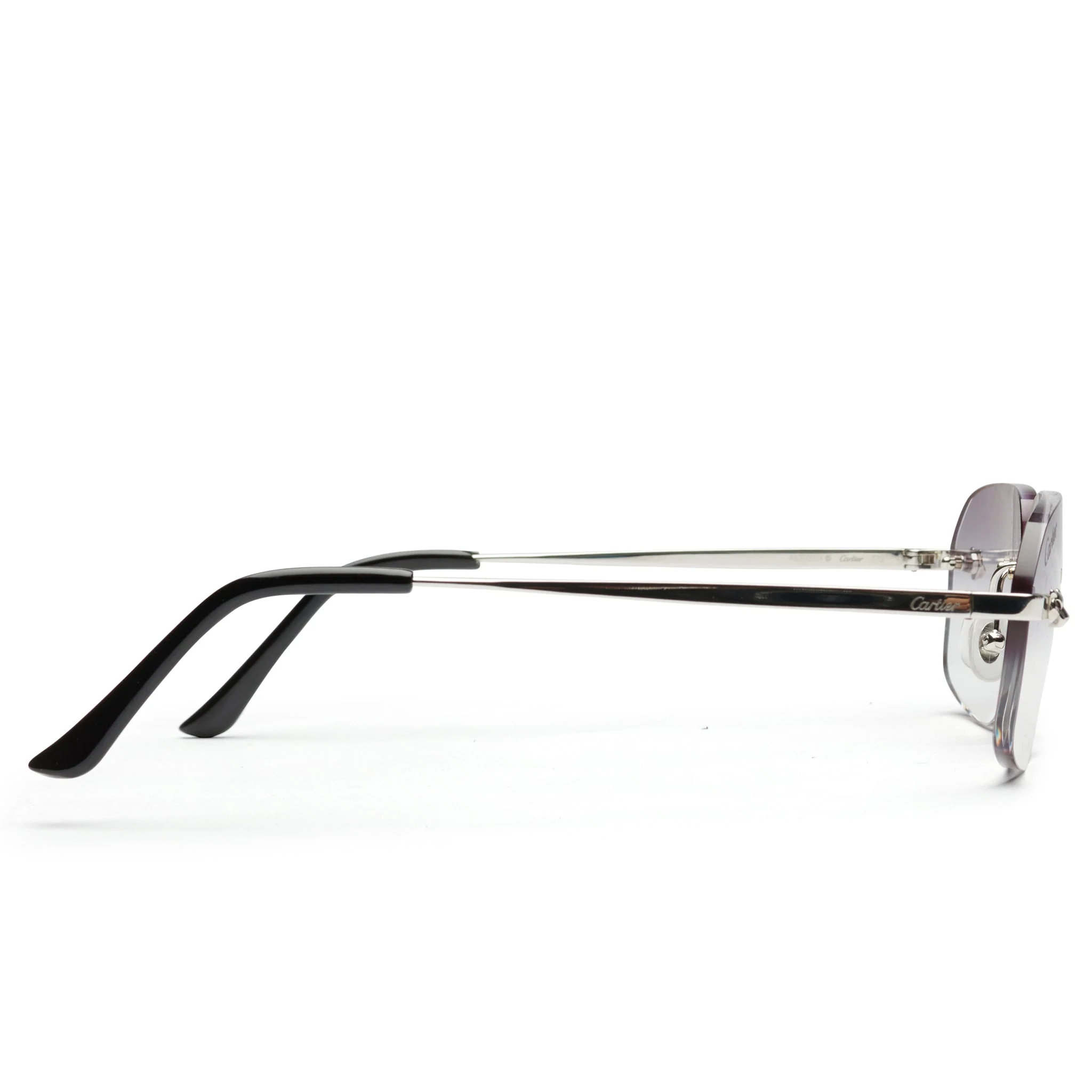 Cartier Eyewear Custom CT01480-002 Panthere De Cartier Rimless Sunglasses - Image 3