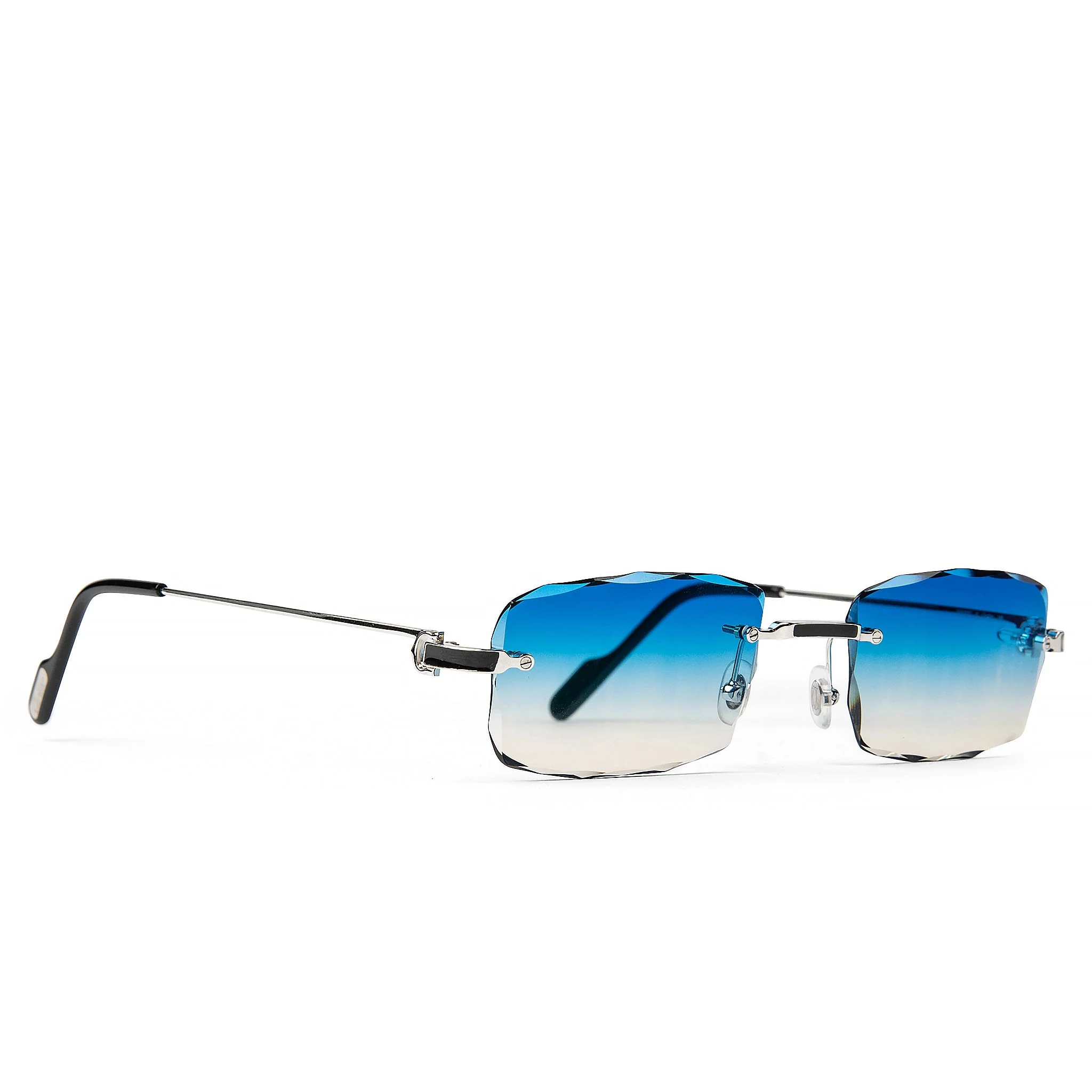 Cartier Eyewear Custom CT0343O-002 C Decor Rimless Sunglasses - Image 2
