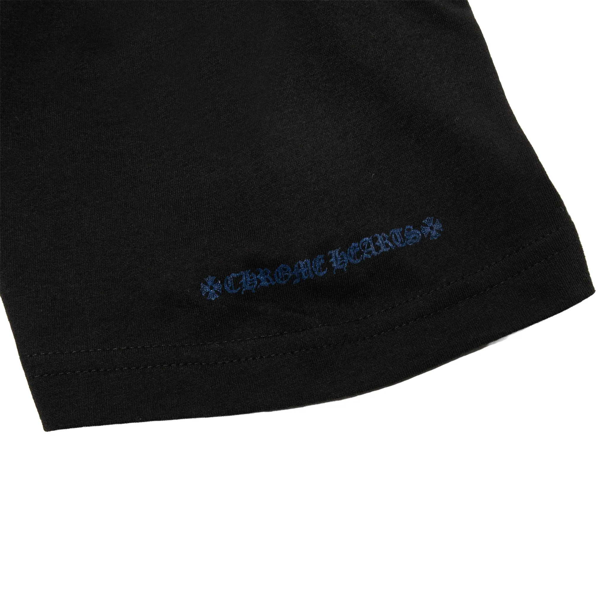 Chrome Hearts 1988 Neck Logo Black Blue T Shirt - Image 6