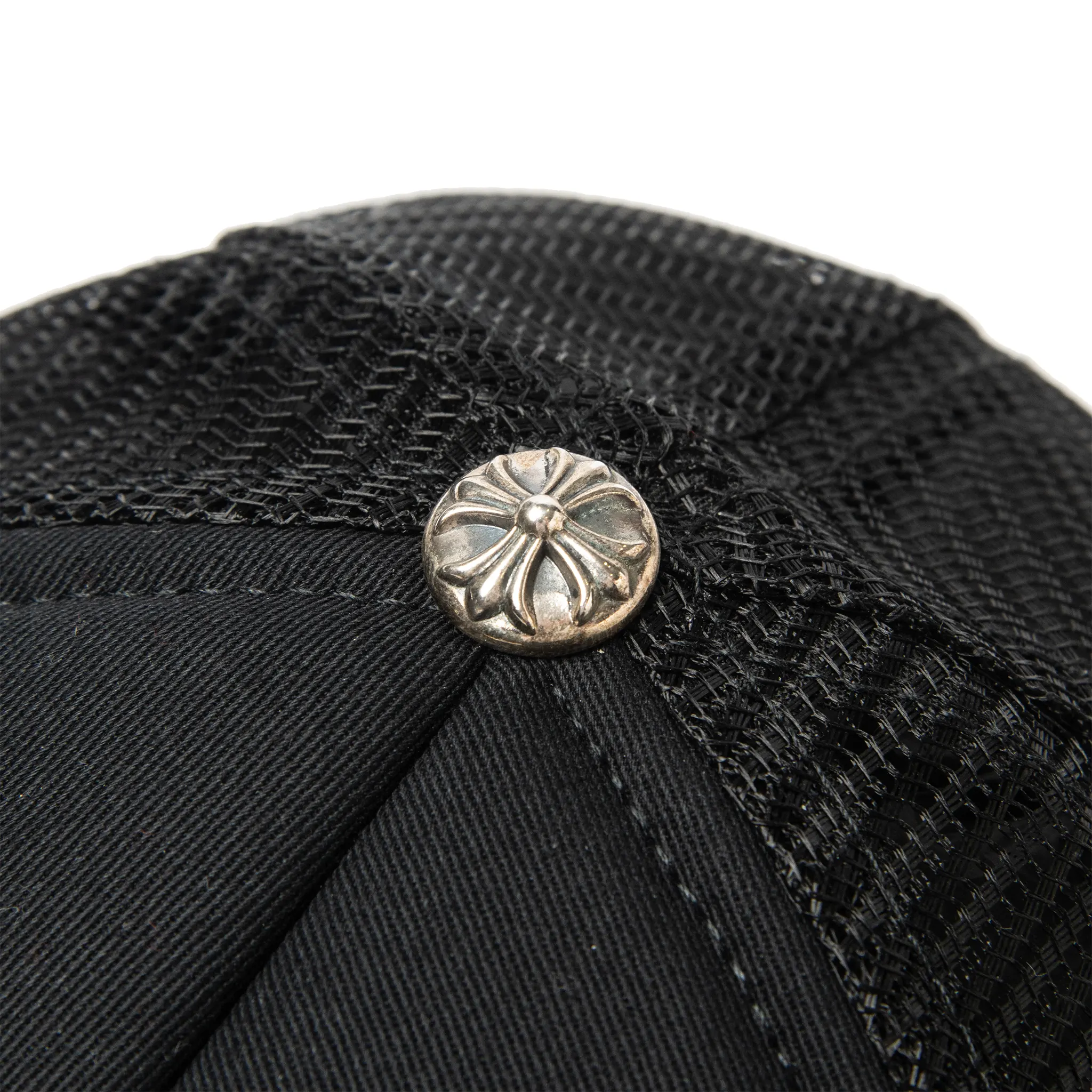 Chrome Hearts CH Las Vegas Black Trucker Cap - Image 7