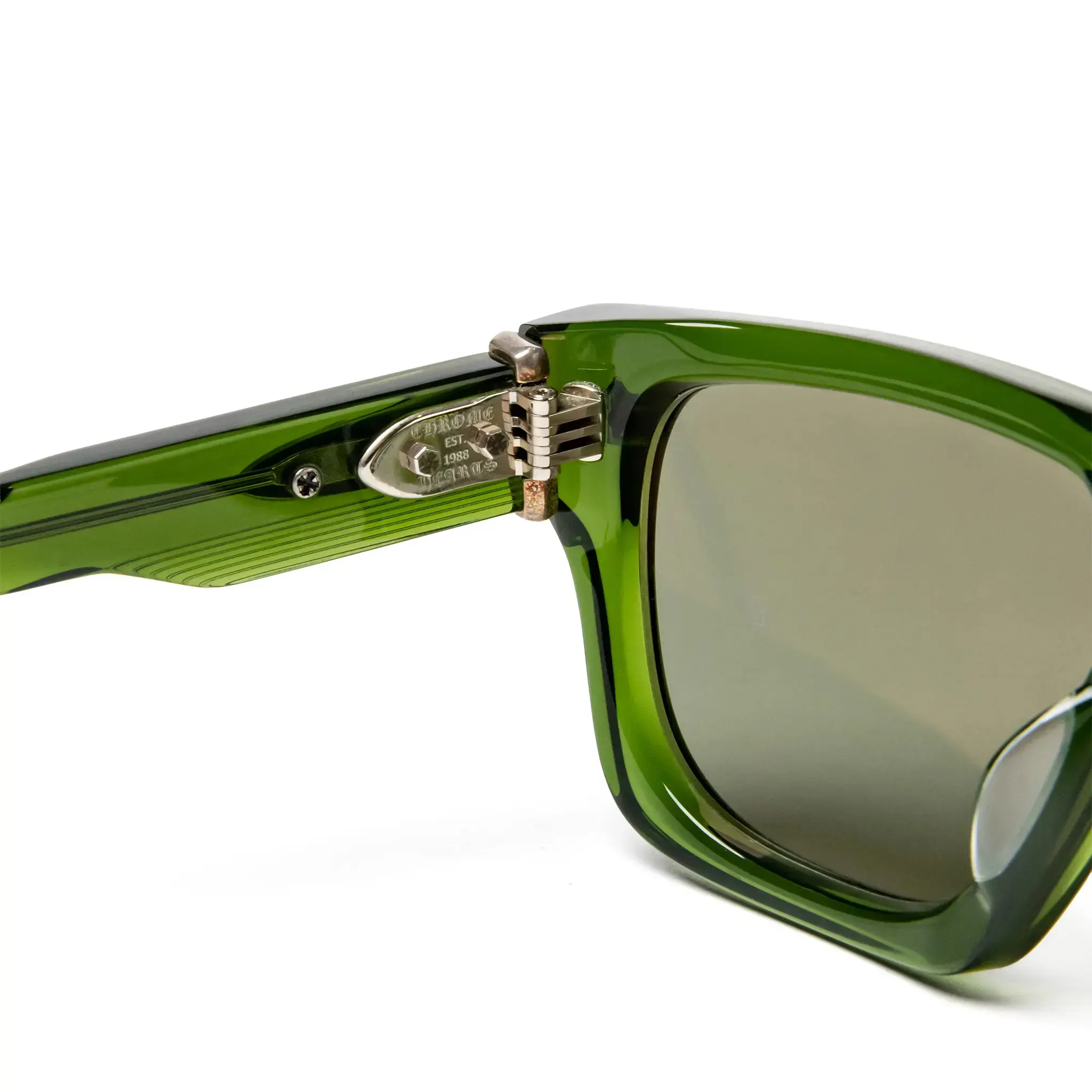 Chrome Hearts Charismadick Drak Olive Sunglasses - Image 7