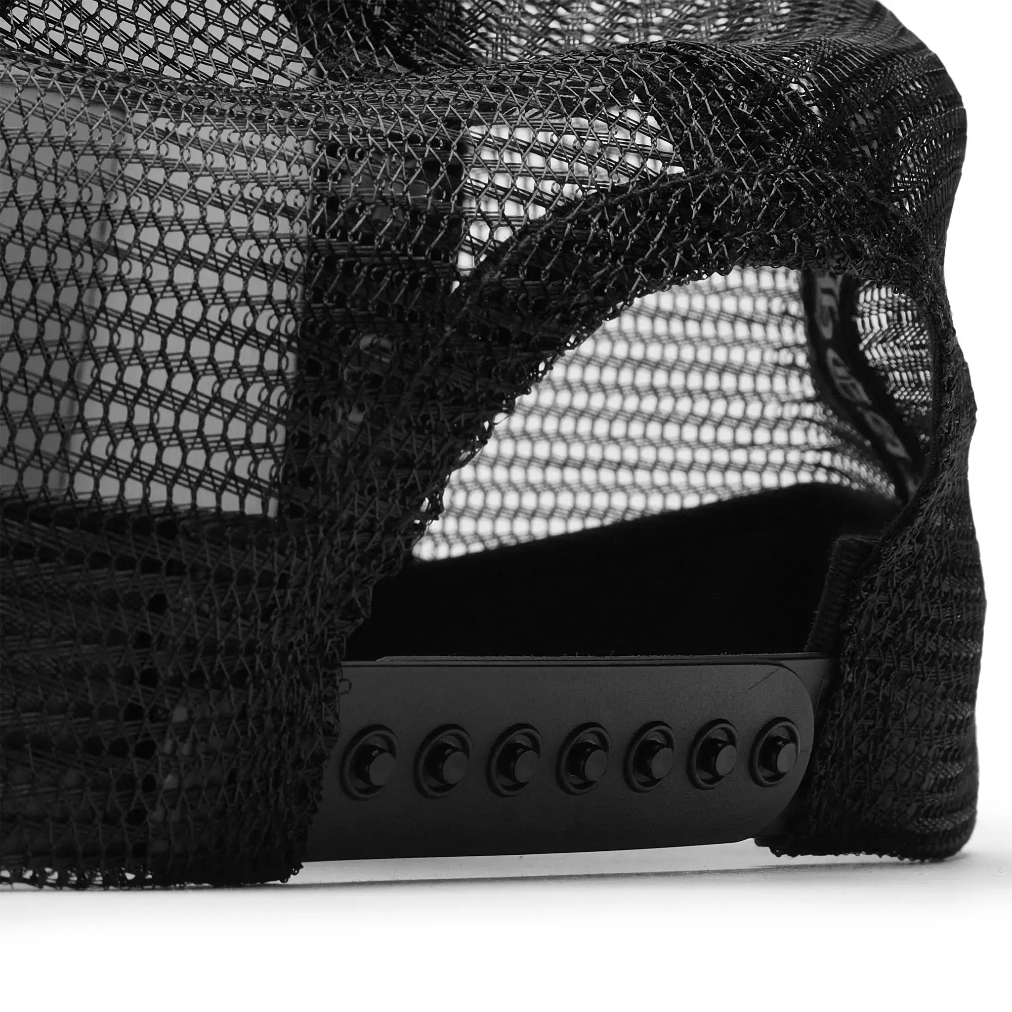 Chrome Hearts Fuck Hollywood White Black Trucker Cap - Image 5