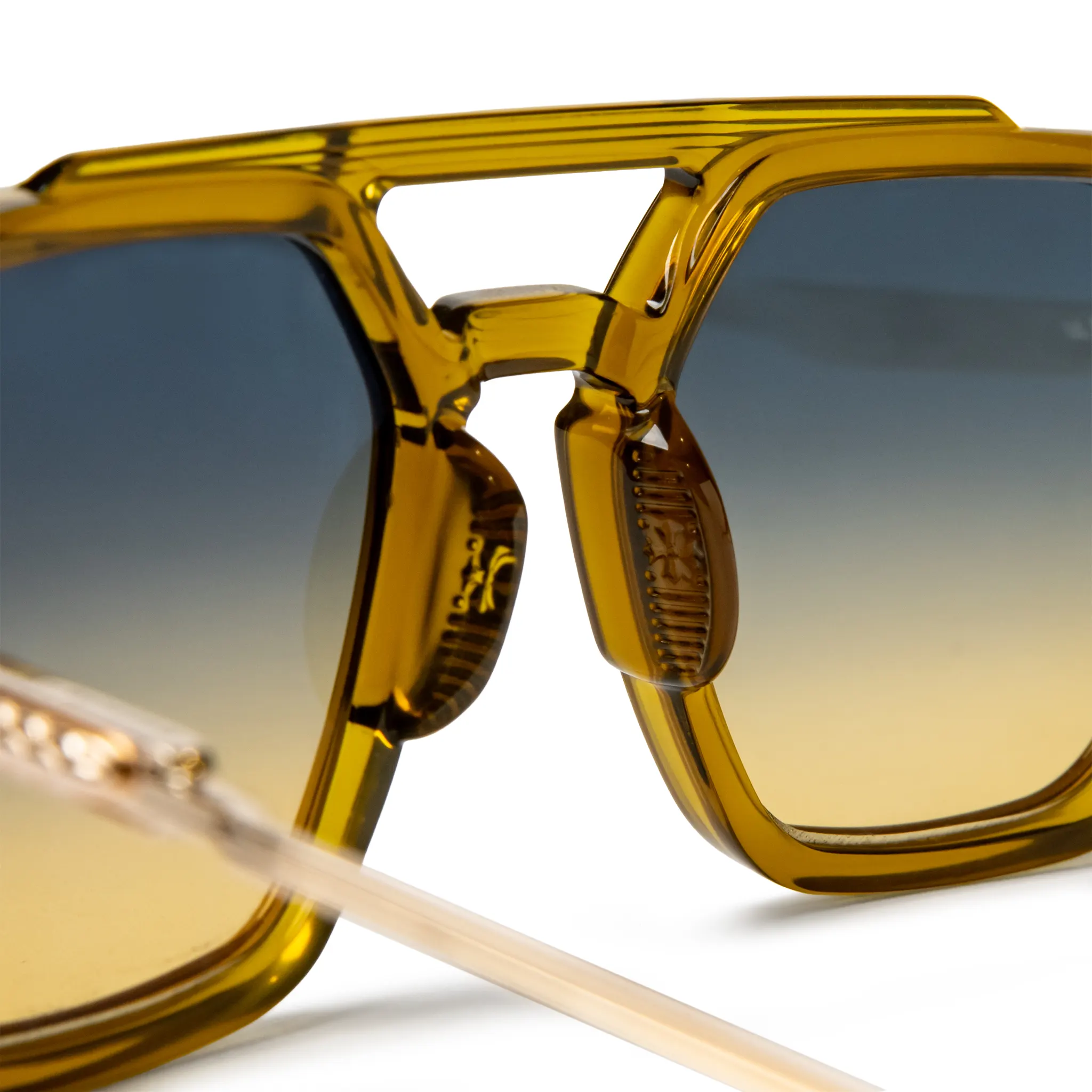 Chrome Hearts Fuckery Malt Gold Sunglasses - Image 4