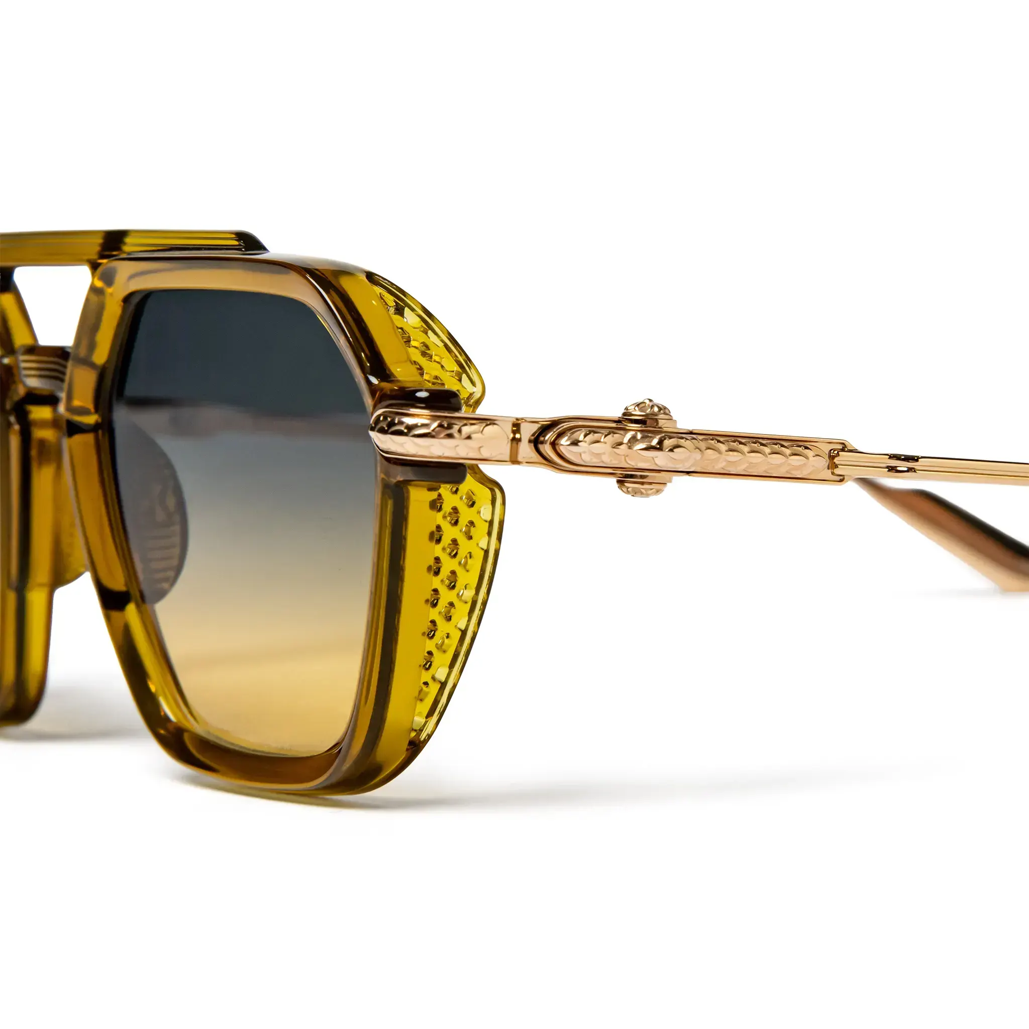 Chrome Hearts Fuckery Malt Gold Sunglasses - Image 5