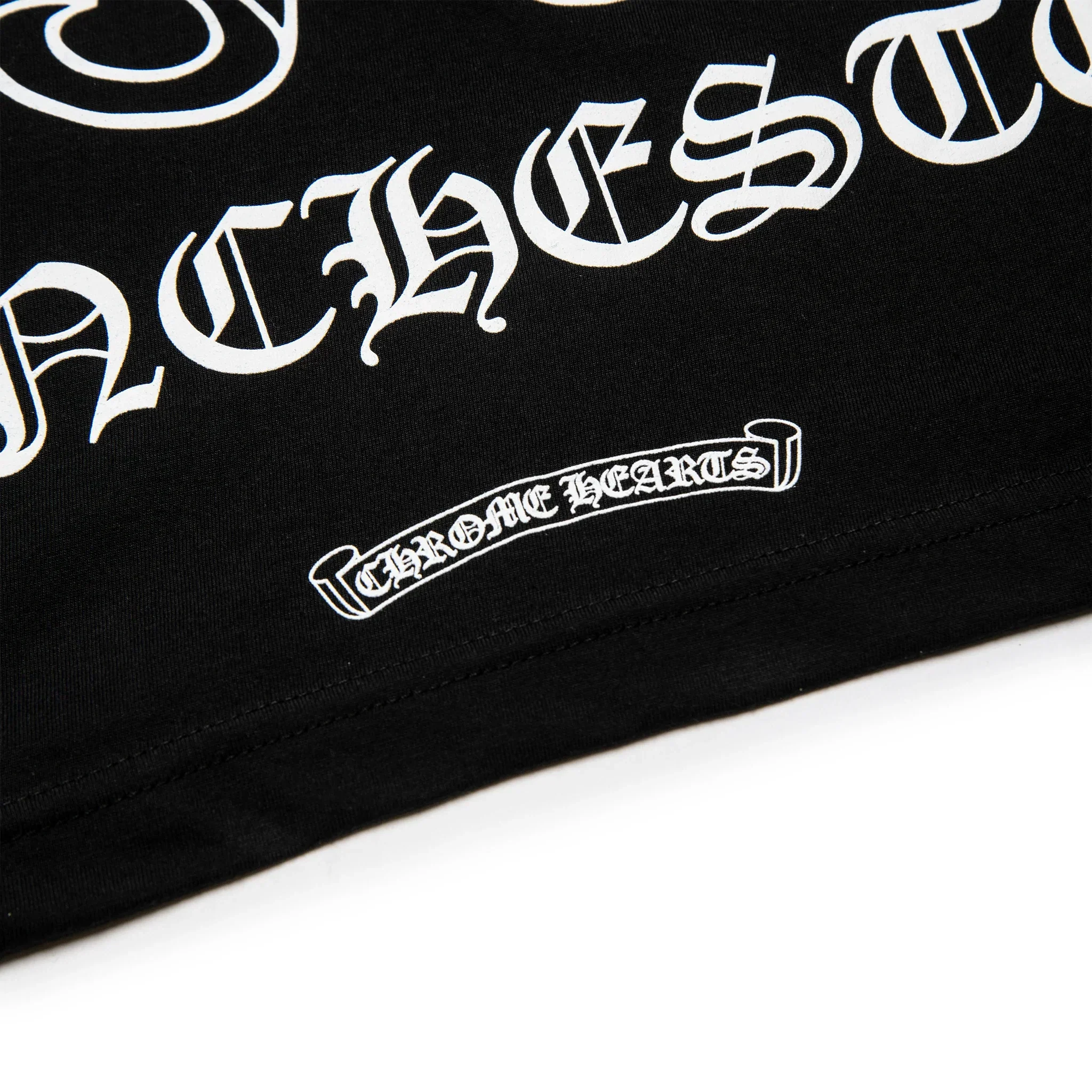 Chrome Hearts Manchester Exclusive Horse Shoe Pocket Logo Black T Shirt - Image 6