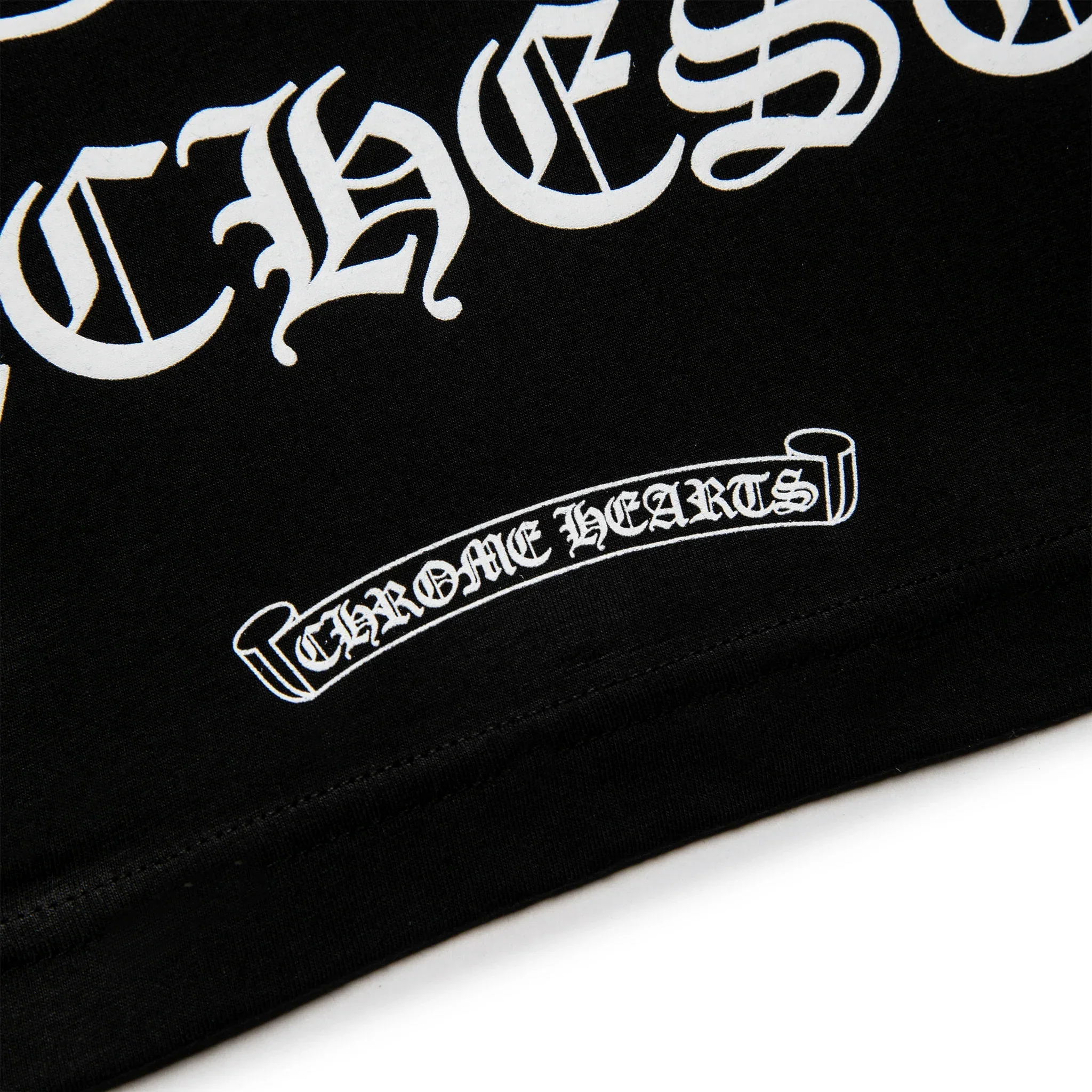 Chrome Hearts Manchester Exclusive Horse Shoe Pocket Logo L/S Black T Shirt - Image 7