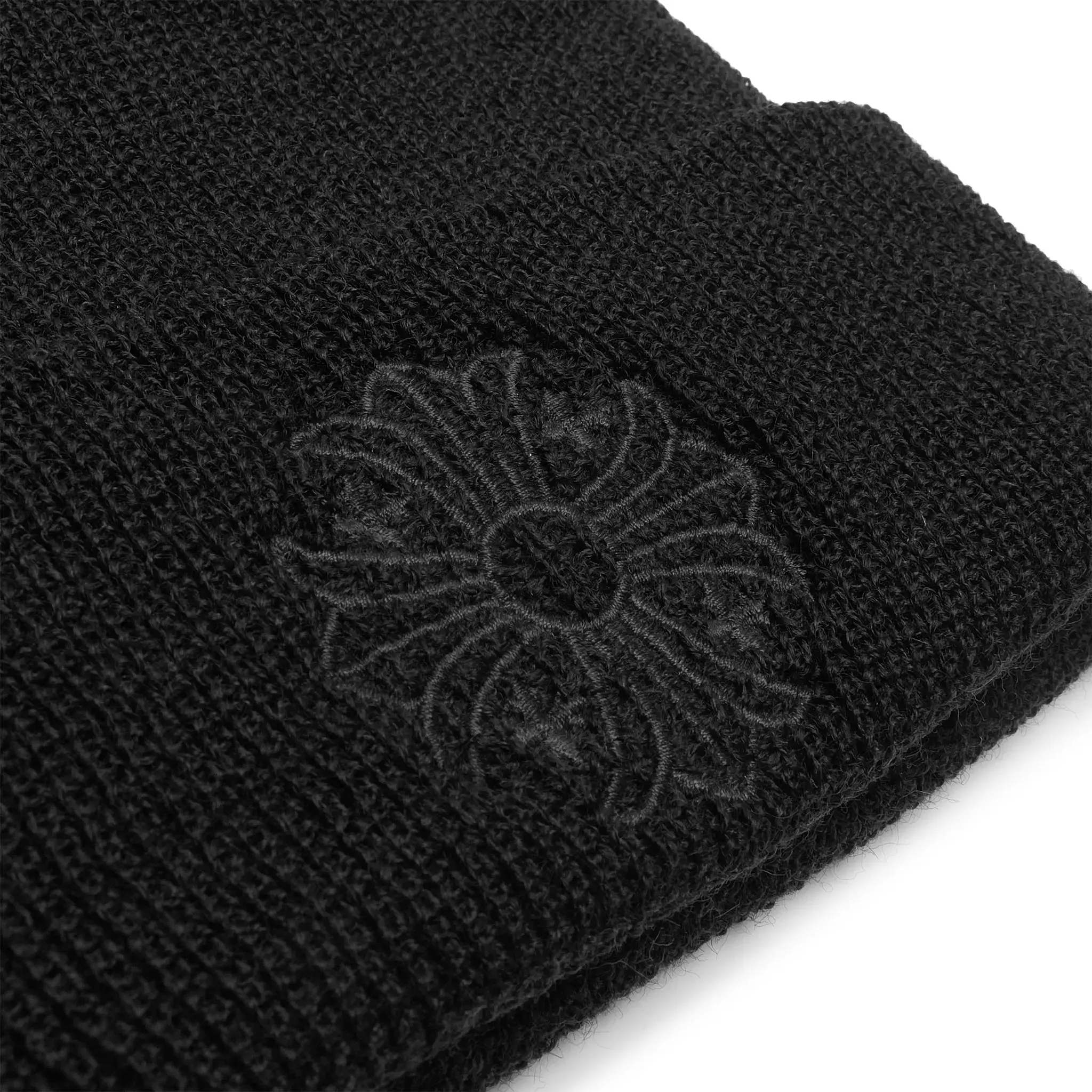 Chrome Hearts Plus Cross Black Beanie - Image 3