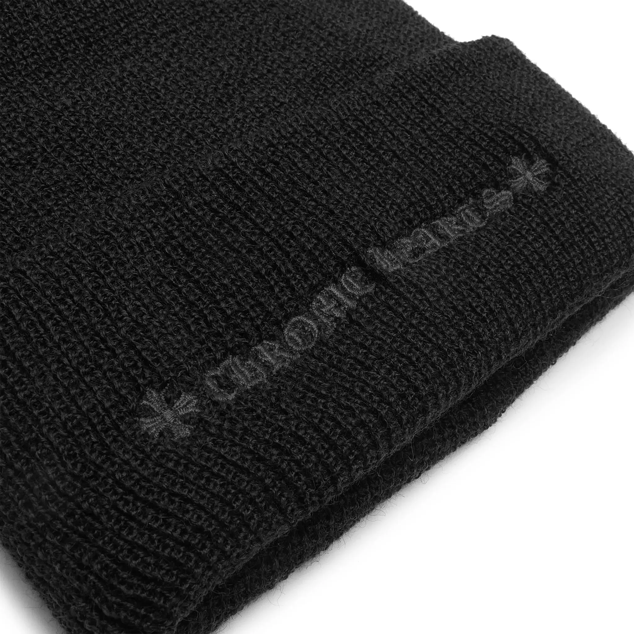 Chrome Hearts Plus Cross Black Beanie - Image 4