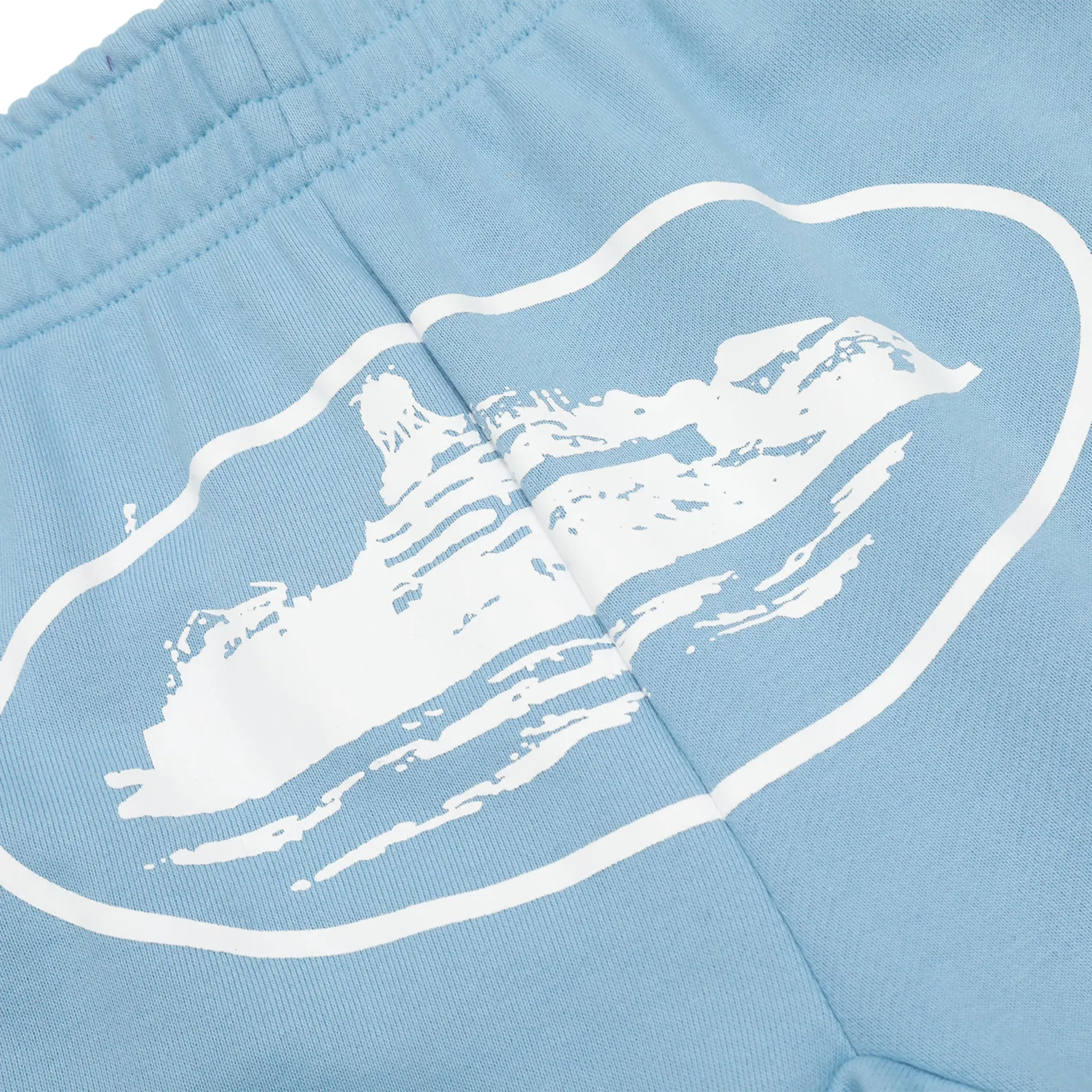 Corteiz Alcatraz Baby Blue Shorts - Image 3