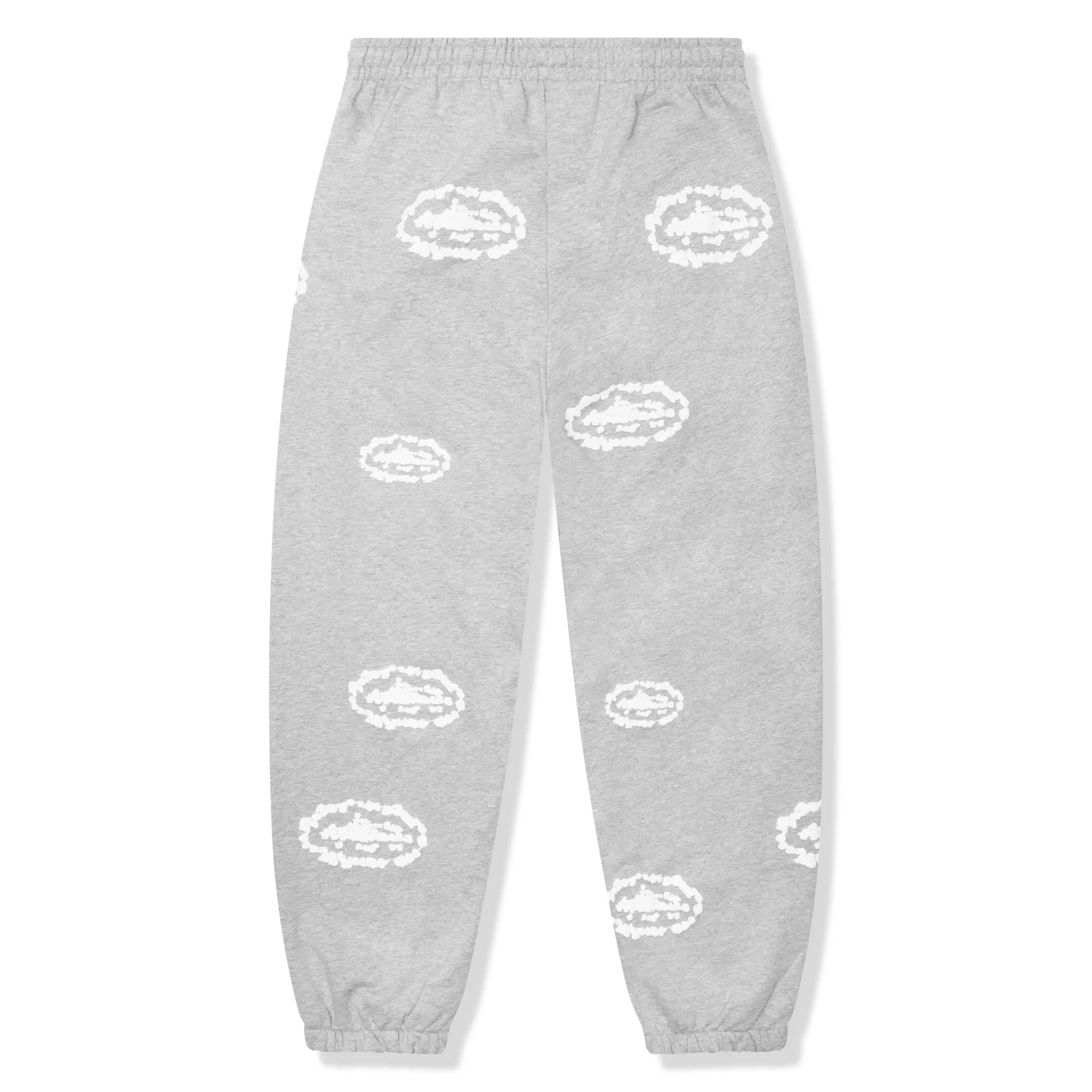 Corteiz x Denim Tears Island Wreath Grey Sweatpants - Image 2