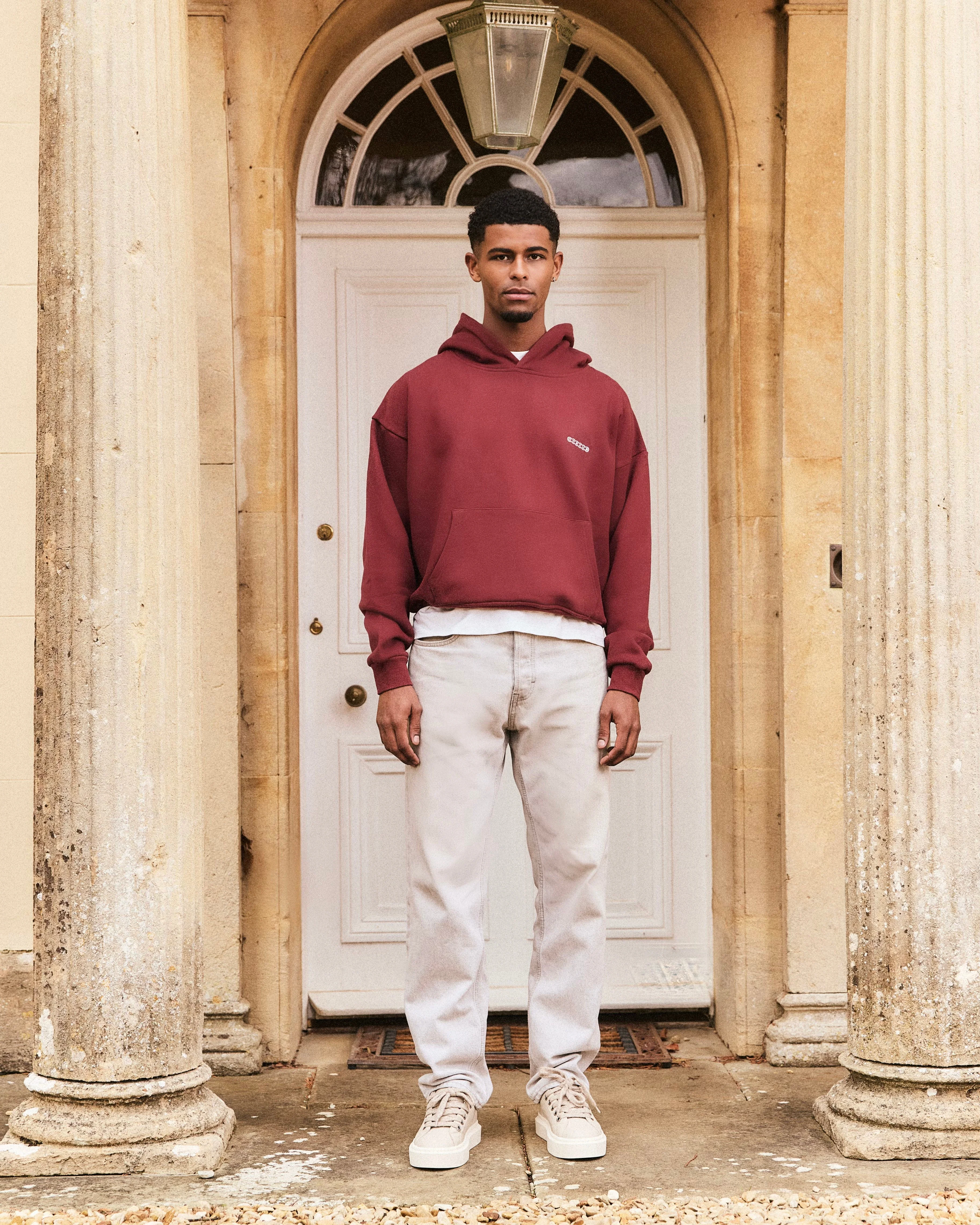 Coszus Legacy Burgundy Hoodie - Image 3