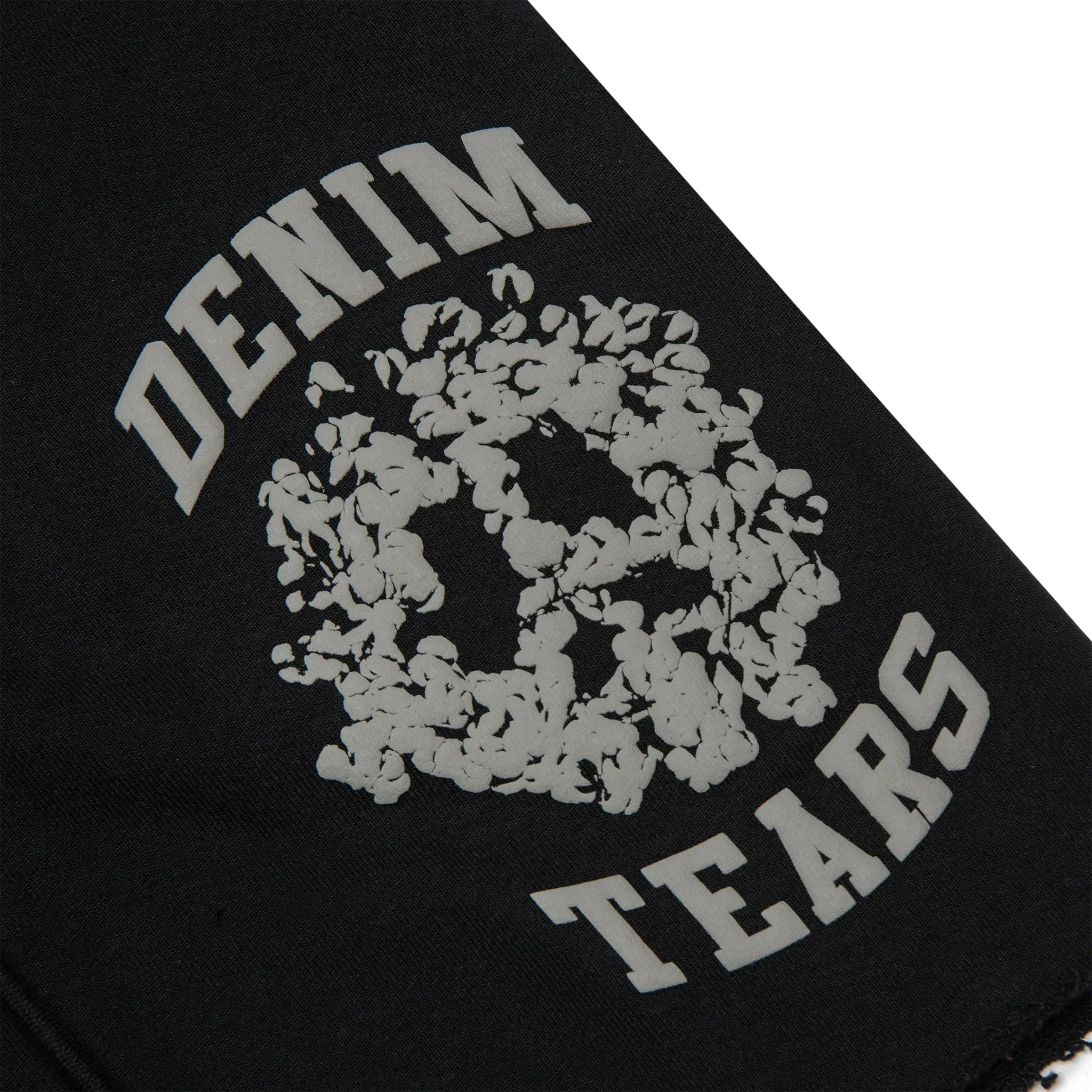 Denim Tears Denim University Black Sweat Shorts - Image 3