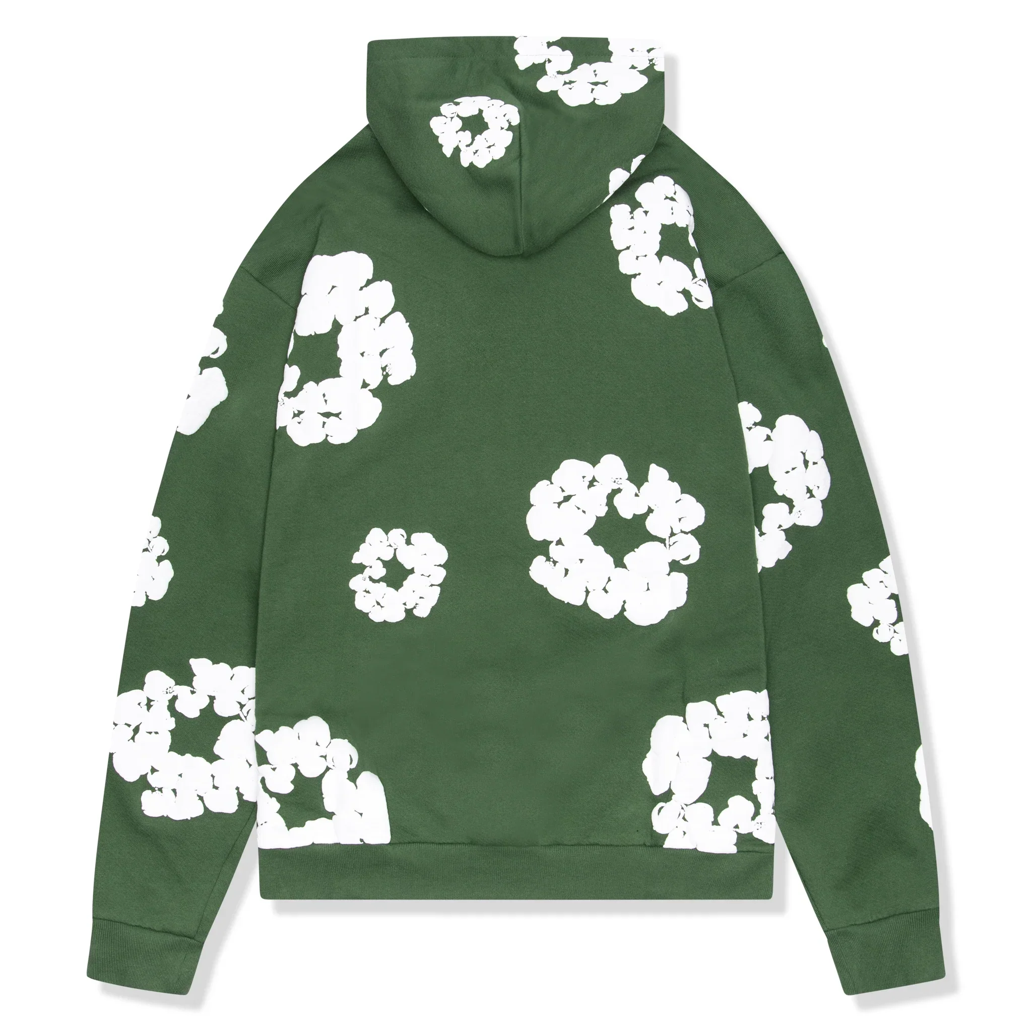 Denim Tears The Cotton Wreath Green Hoodie - Image 2
