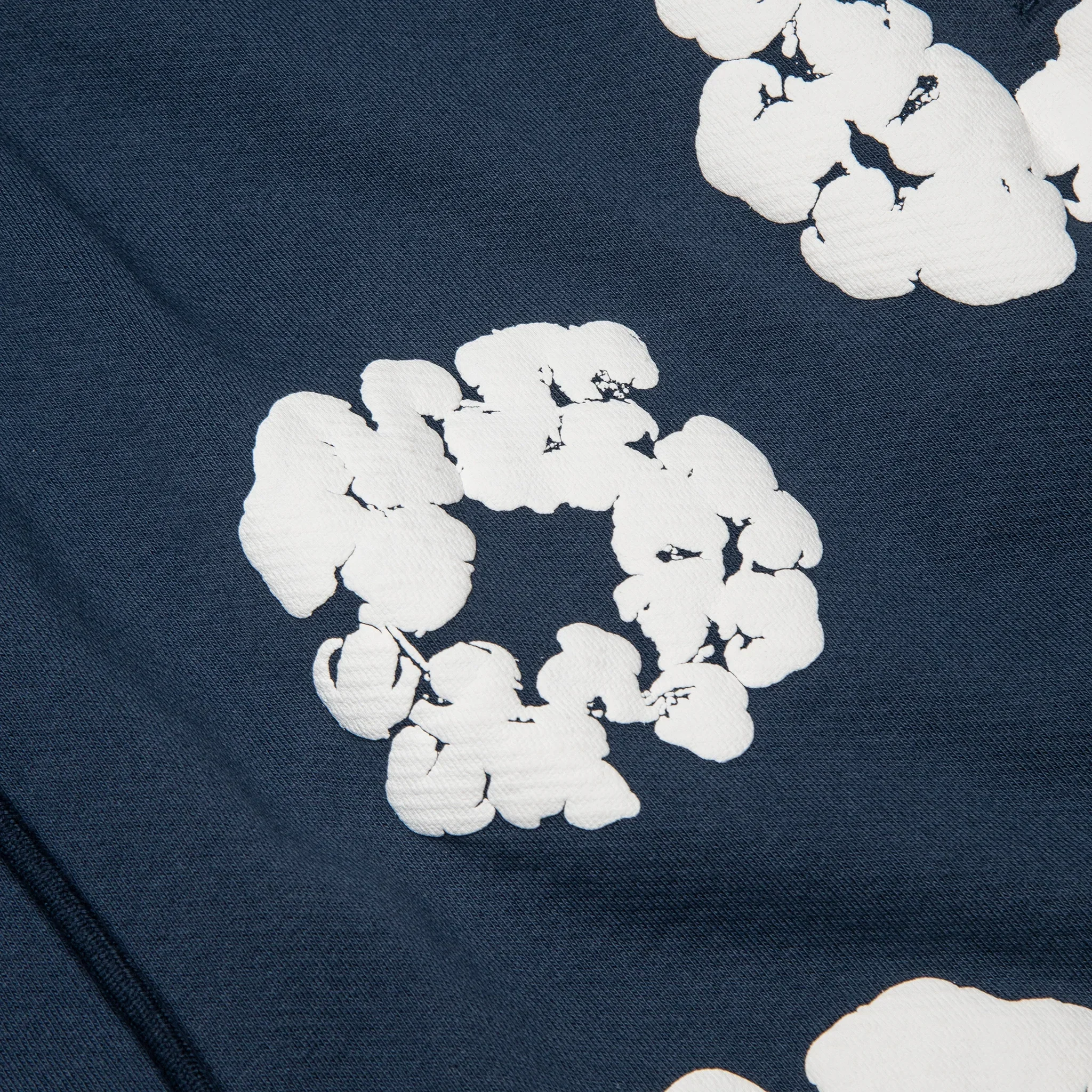 Denim Tears The Cotton Wreath Navy Shorts - Image 6