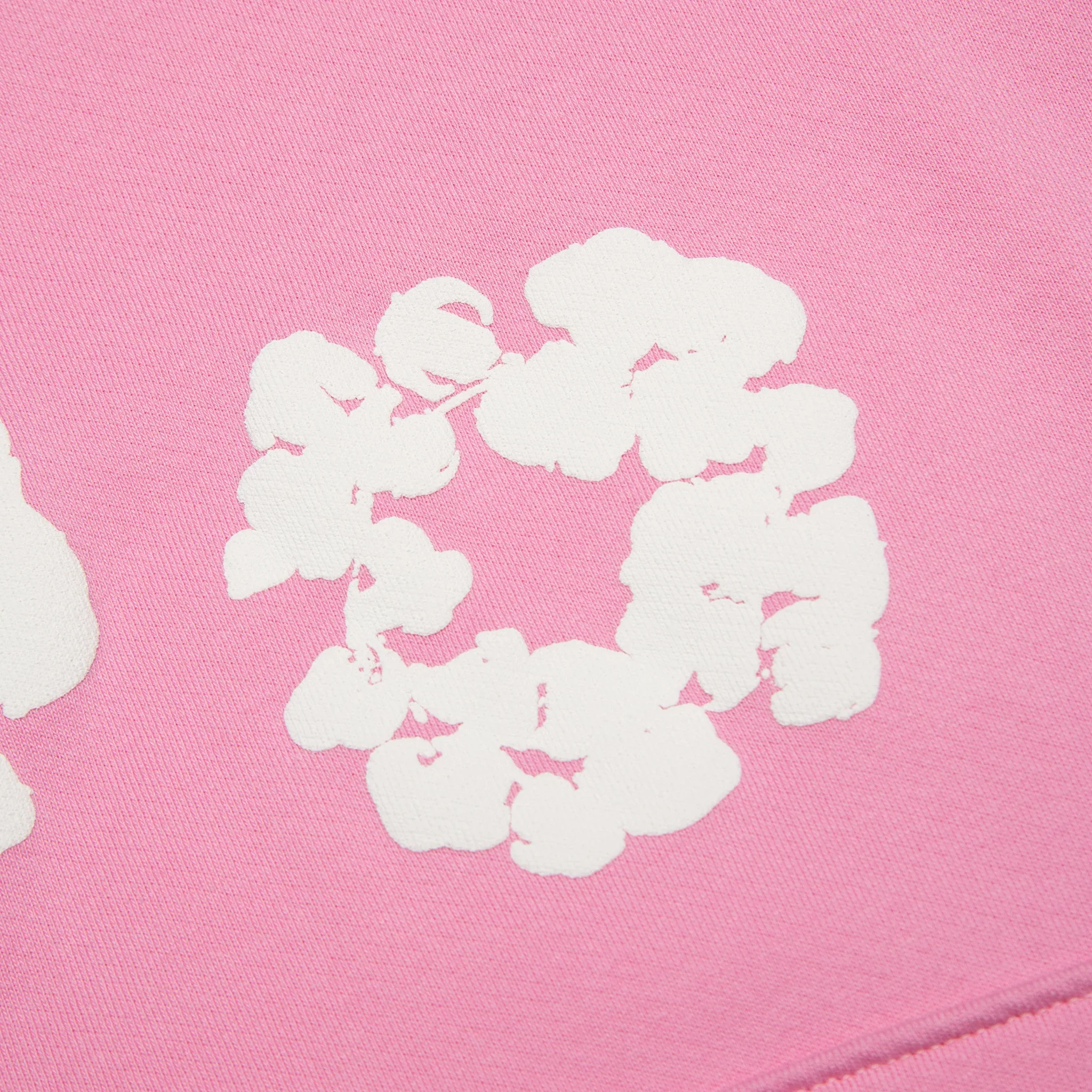 Denim Tears The Cotton Wreath Pink Hoodie - Image 3