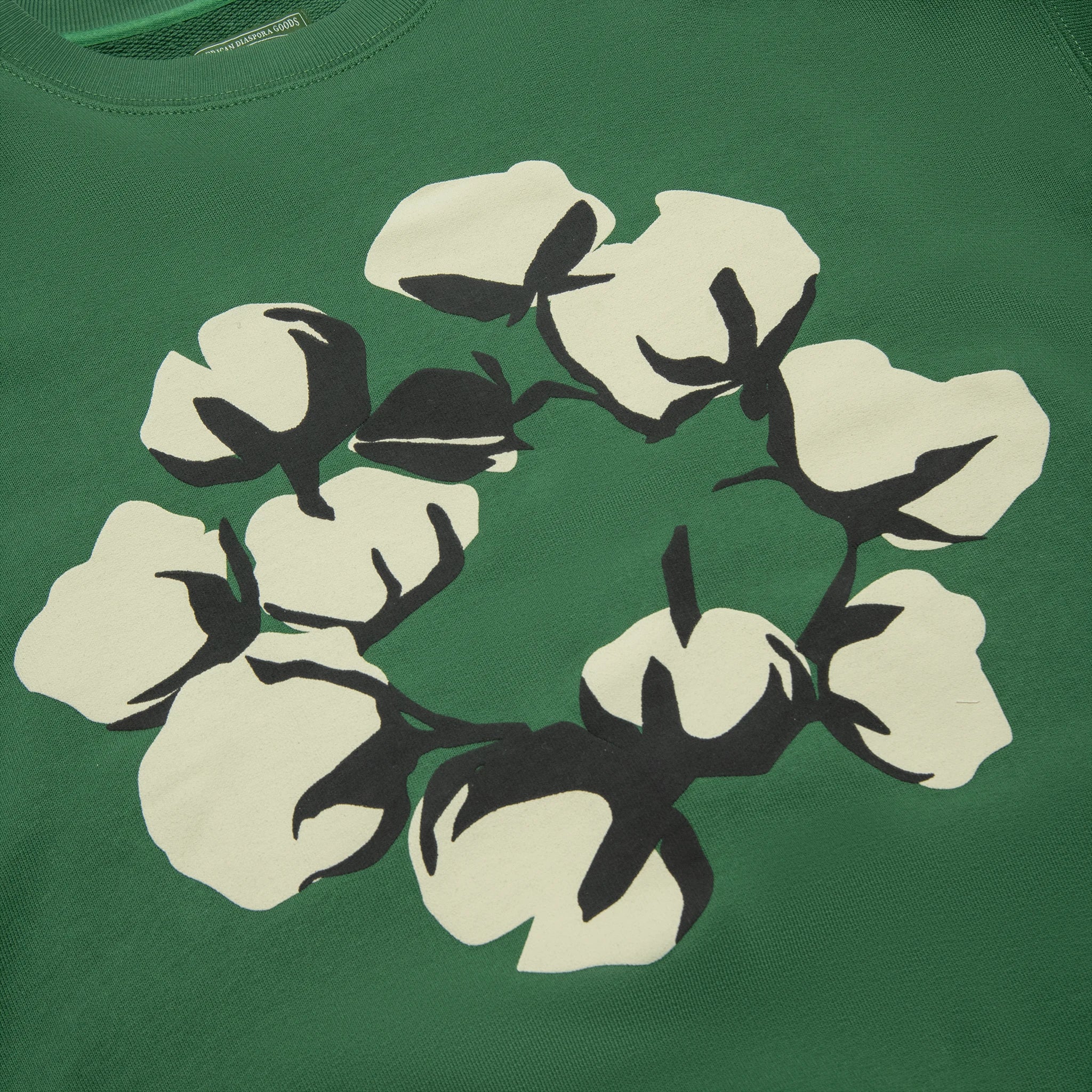Denim Tears x CPFM Cactus Tears Green Sweatshirt - Image 3