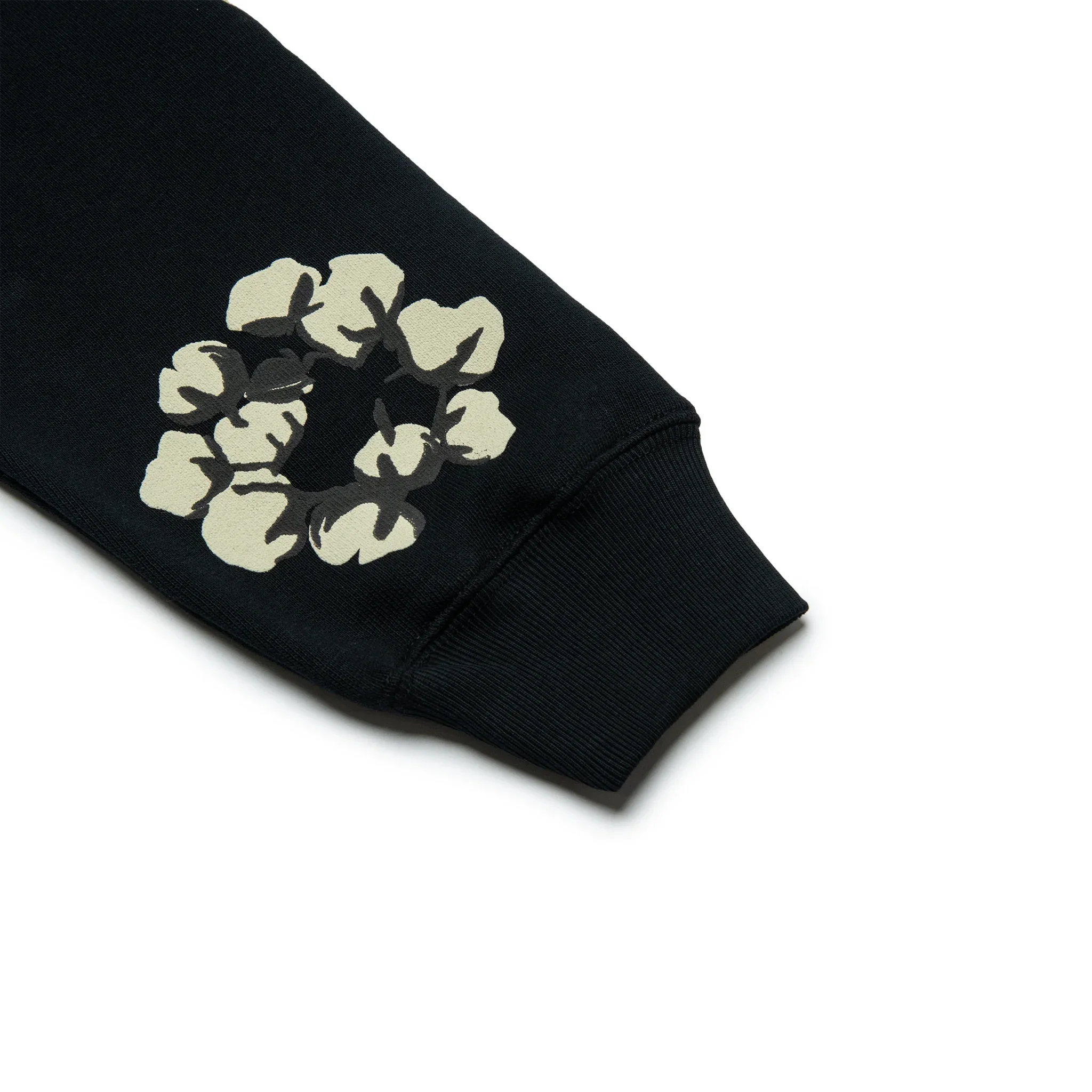 Denim Tears x CPFM Cactus Tears Wreath Black Hoodie - Image 3